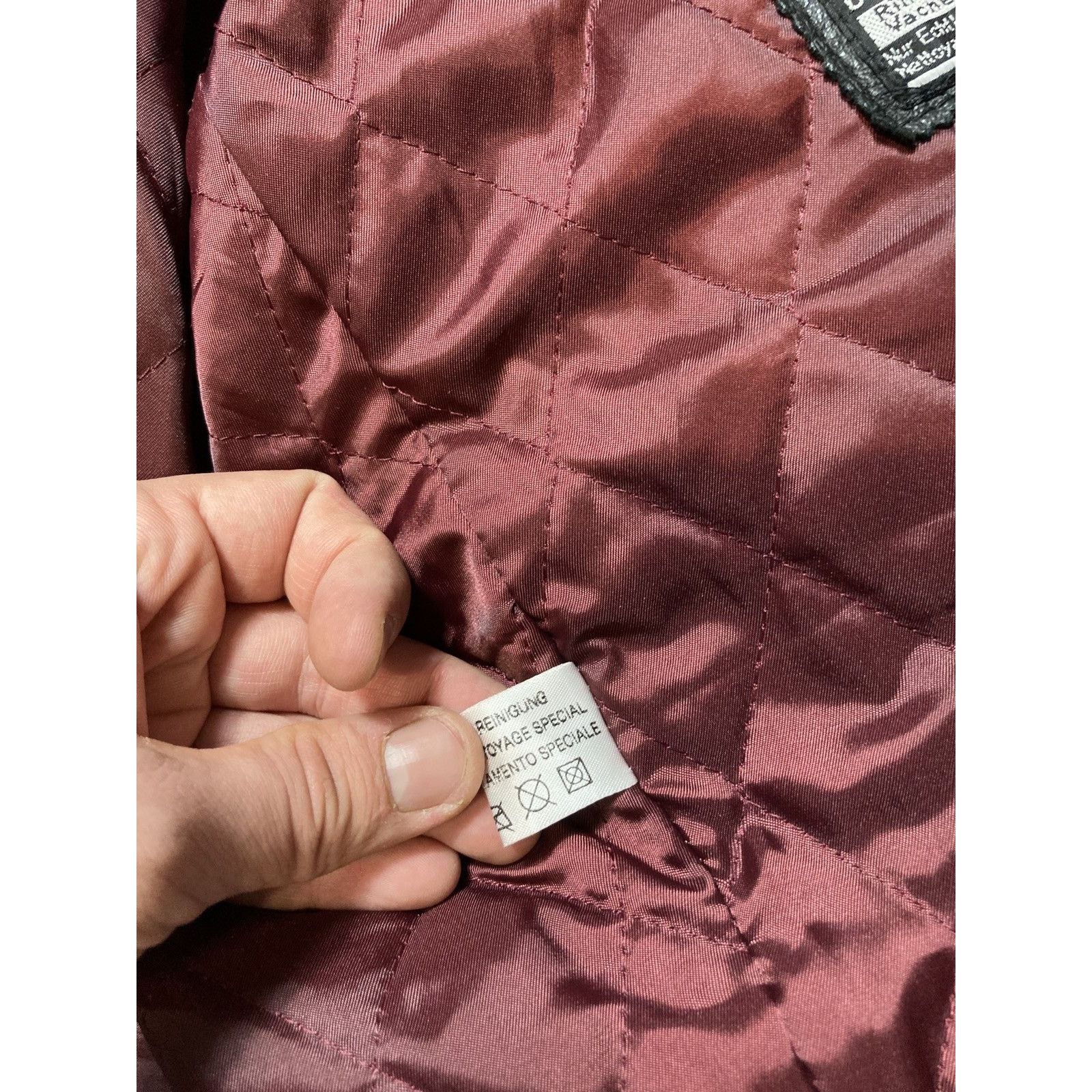 Genuine Leather Vintage 90s Leather Cropped Punk Rock Jacket Size US M / EU 48-50 / 2 - 10 Thumbnail