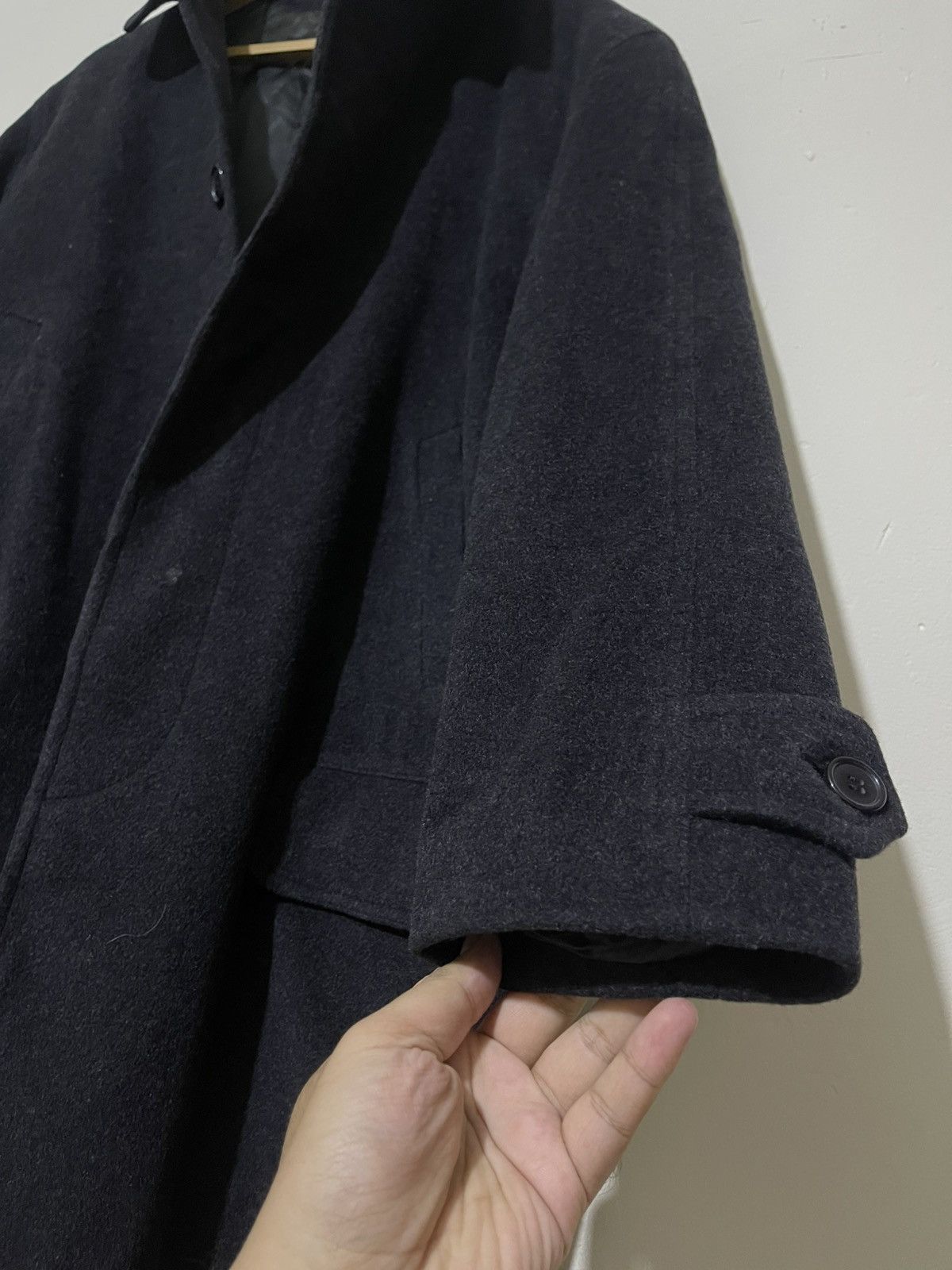 Yves Saint Laurent YSL Pour Homme Wool Coat Jacket Size US S / EU 44-46 / 1 - 12 Thumbnail