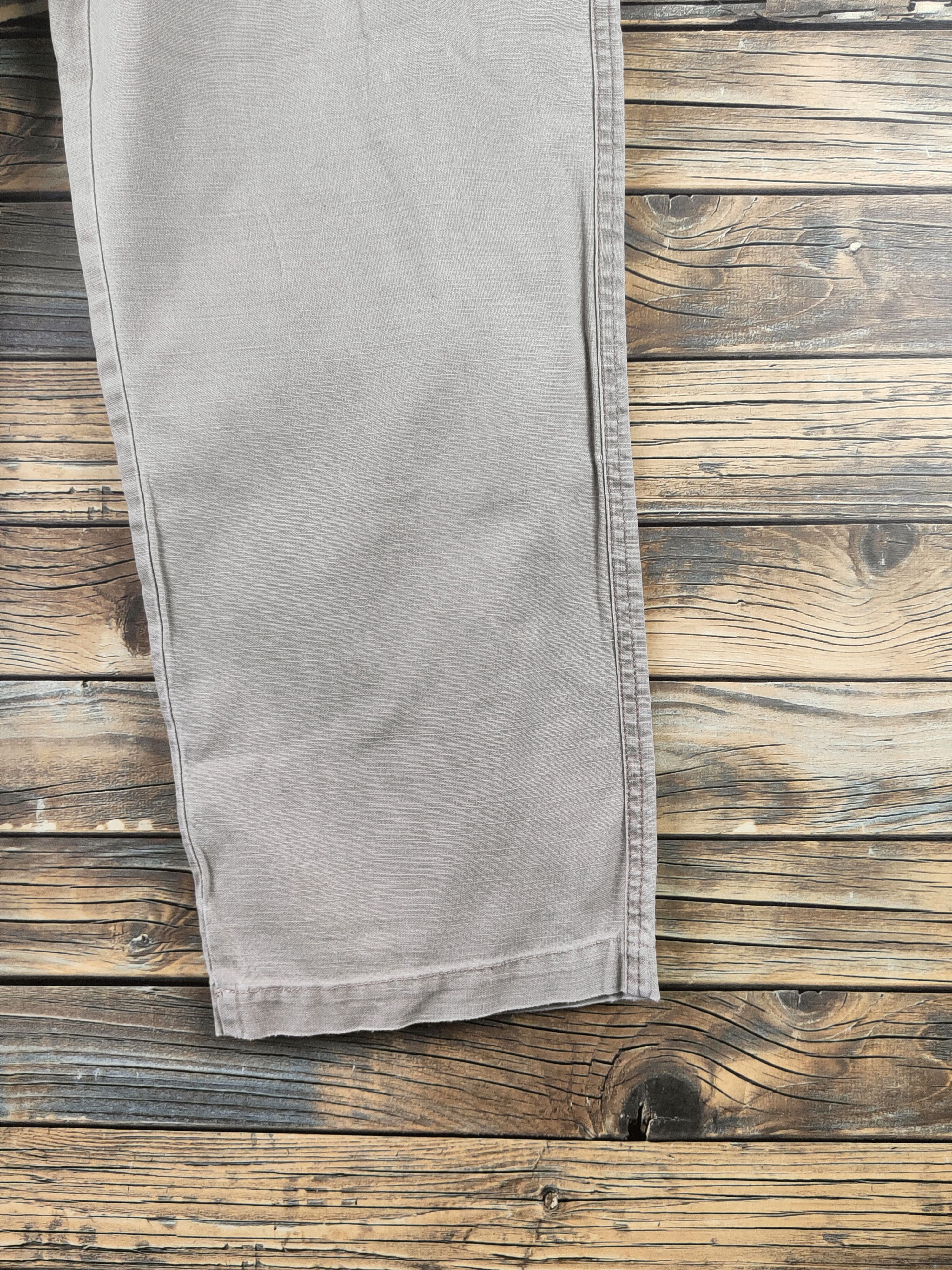 Japanese Brand DL Uniqlo Ivory Multipocket Cargo Pants #46-220 Size US 31 - 6 Thumbnail