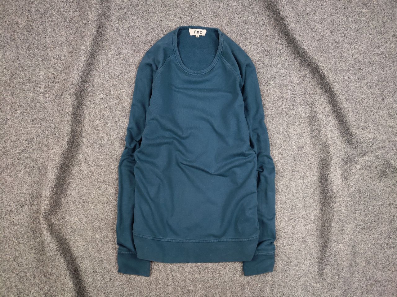 YMC YMC You Must Create Designer Classic Crew Chek Sweatshirt Size US M / EU 48-50 / 2 - 1 Thumbnail