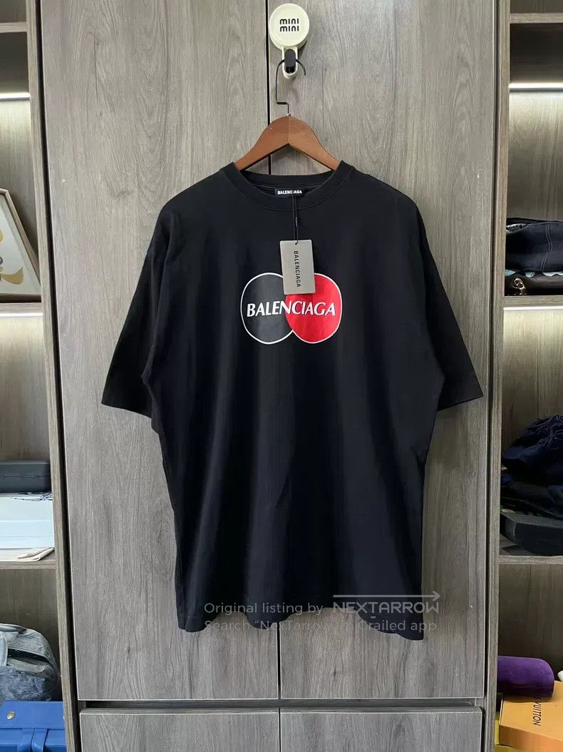 Balenciaga Balenciaga Mastercard Short Sleeve Size US M / EU 48-50 / 2 - 1 Thumbnail