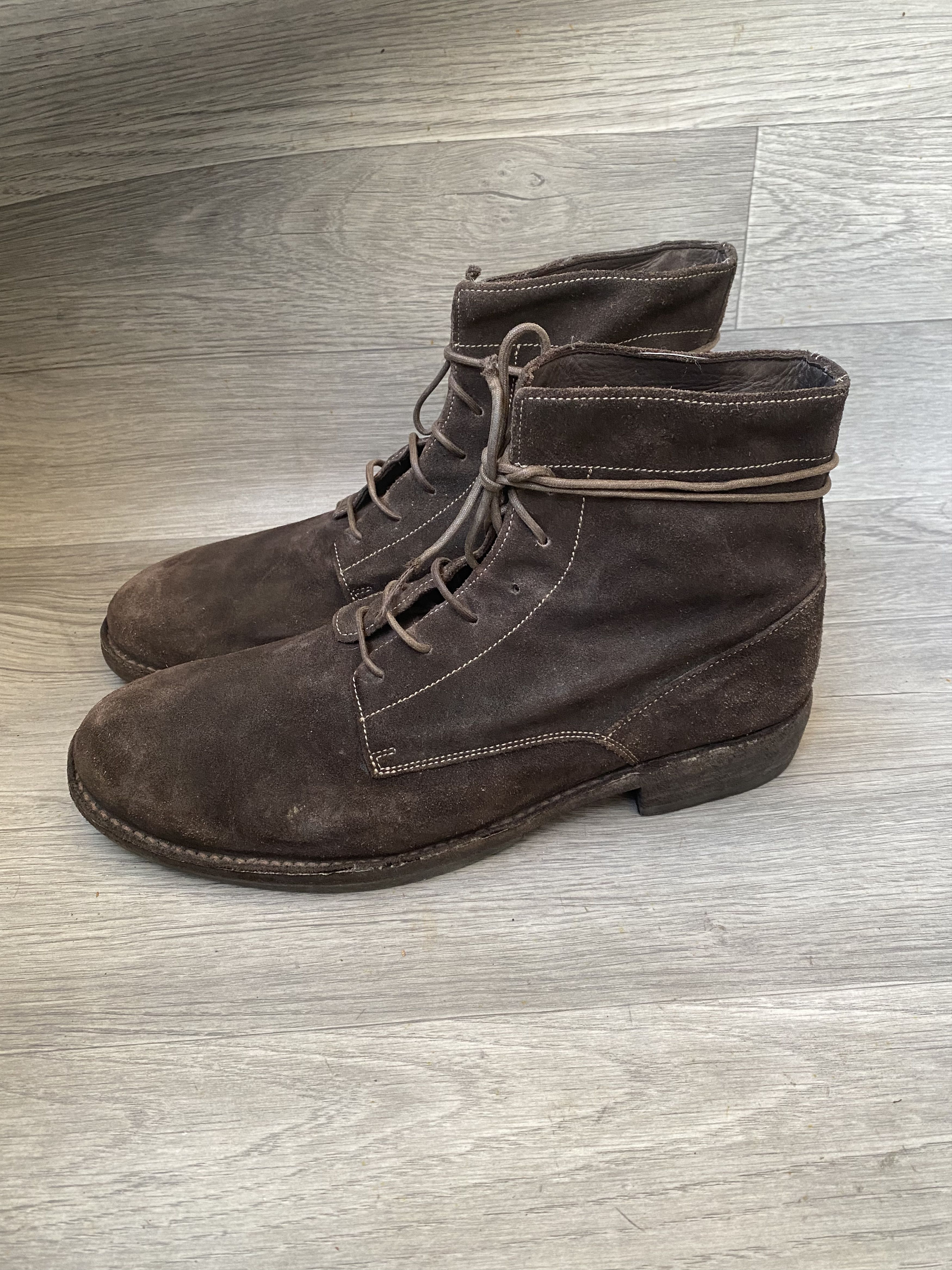 Officine Creative Officine creative brown suede boots sz 42 Size US 9 / EU 42 - 4 Thumbnail