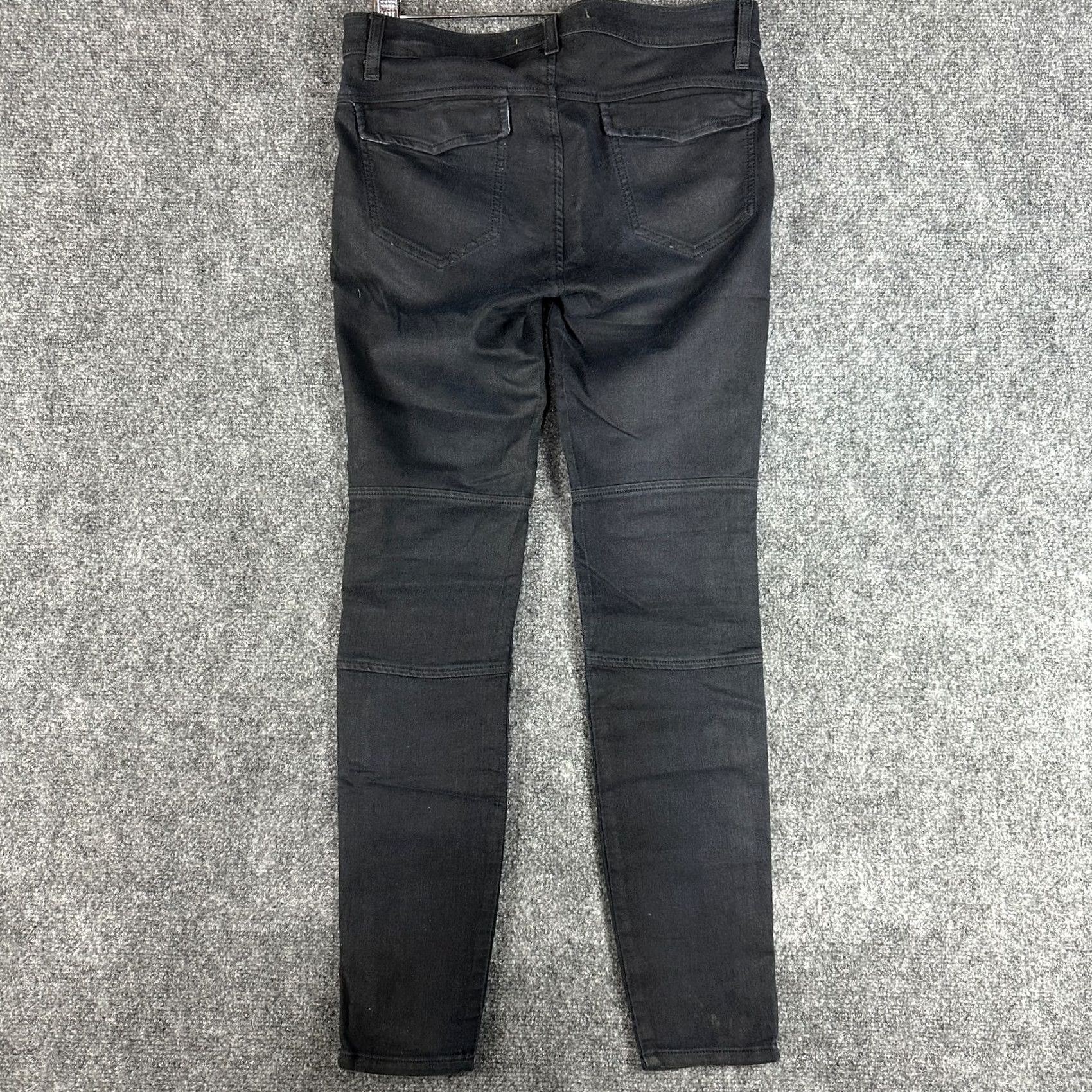 J Brand J Brand Pants Womens 26 Stealth Pant Black Cotton Stretch Zip Pockets Zip Ankle pants Size 26" / US 2 / IT 38 - 7 Thumbnail