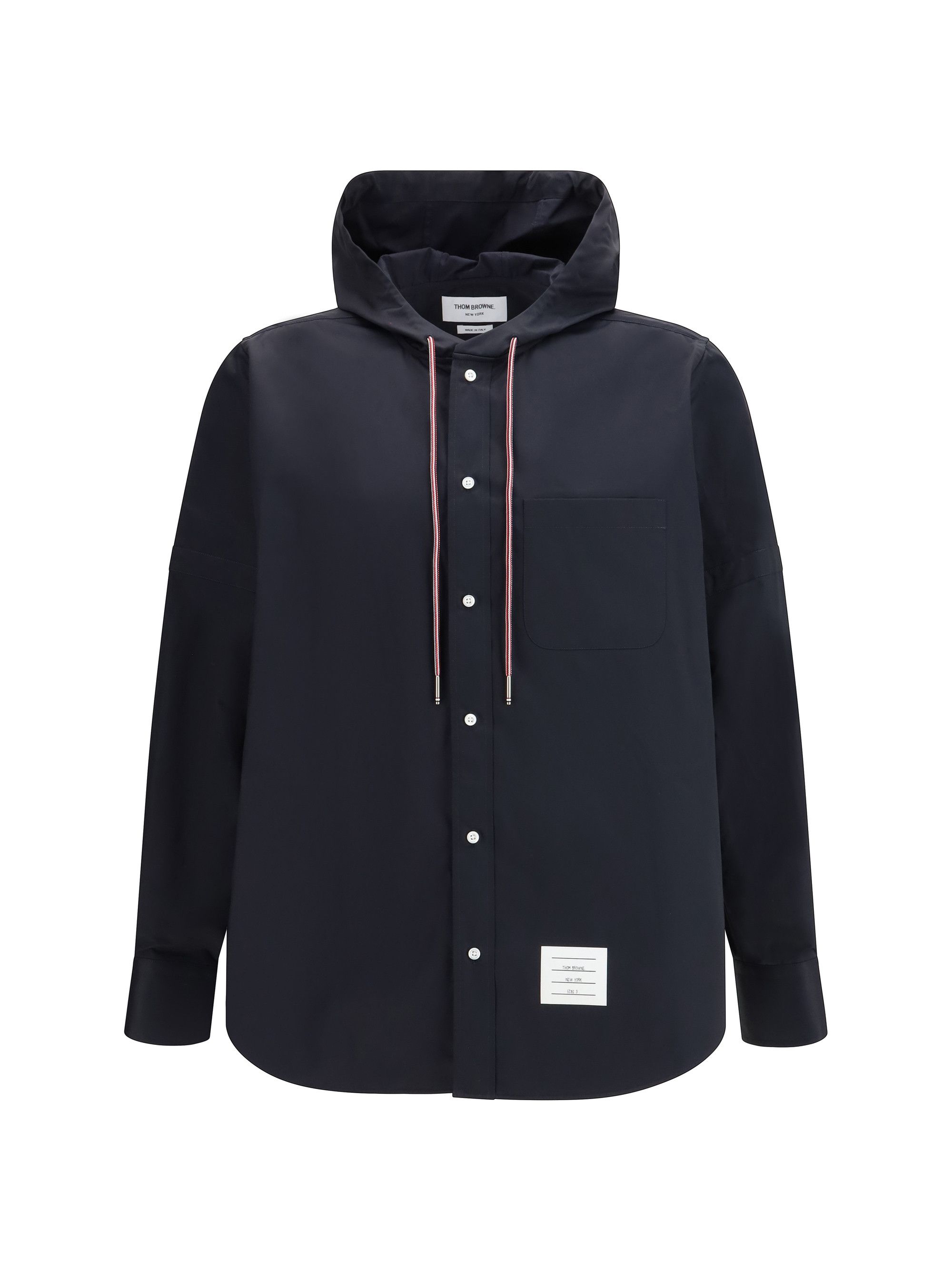 Thom Browne Nylon cotton hooded Jacket Size US XL / EU 56 / 4 - 1 Thumbnail