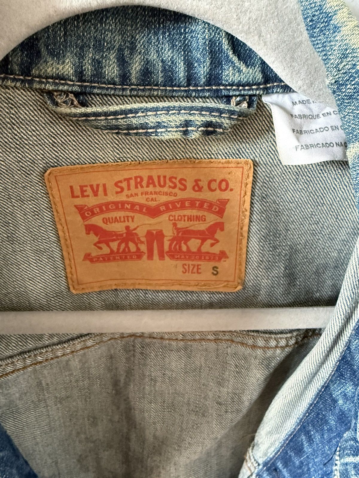 Levi's Levi’s Denim Jacket Size US S / EU 44-46 / 1 - 5 Thumbnail