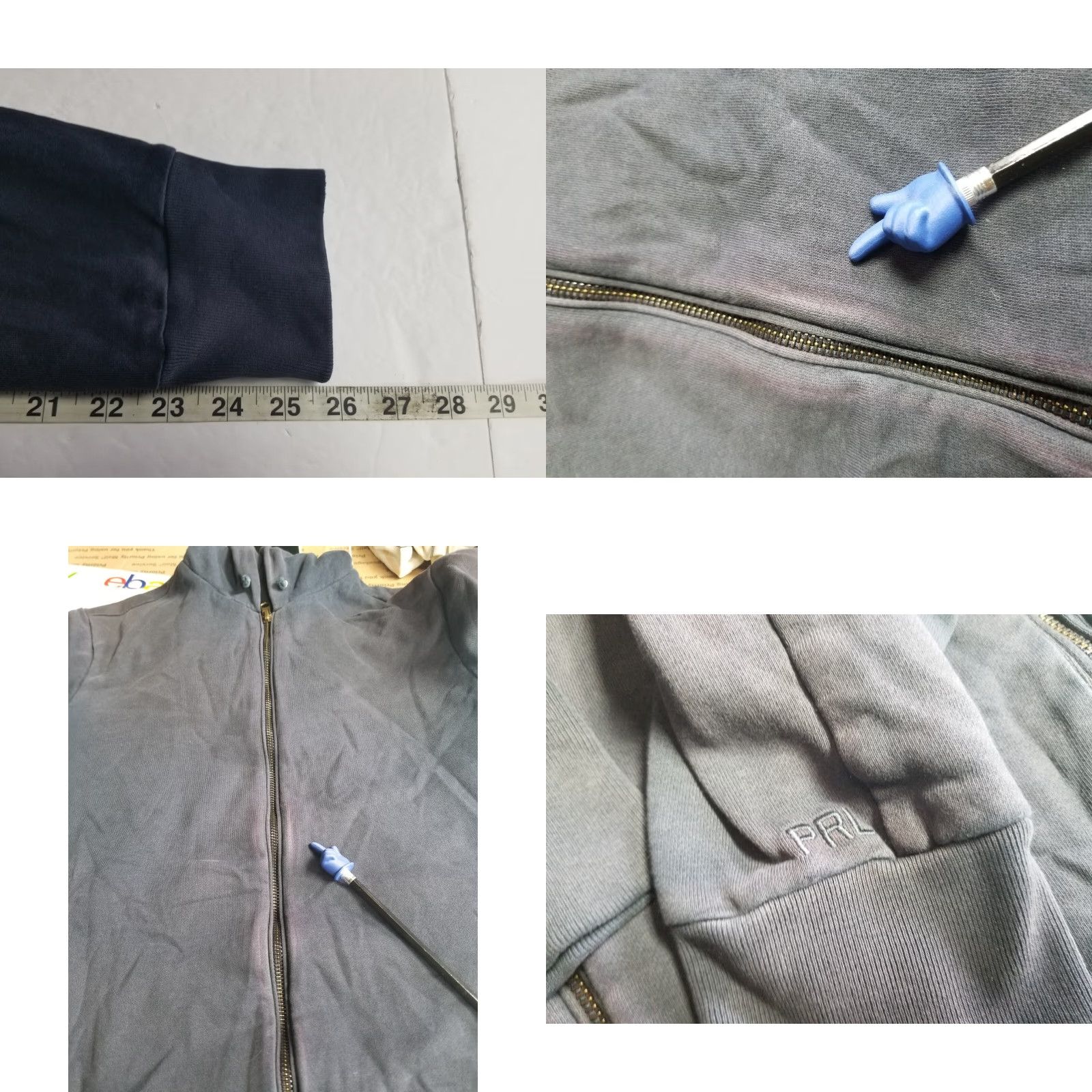 Polo Ralph Lauren Polo Ralph Lauren Hoodie Jacket Full Zip Mens M Faded Blue Distressed Pics Blue Polo Ralph Lauren Hoodie Jacket M Size US M / EU 48-50 / 2 - 8 Thumbnail
