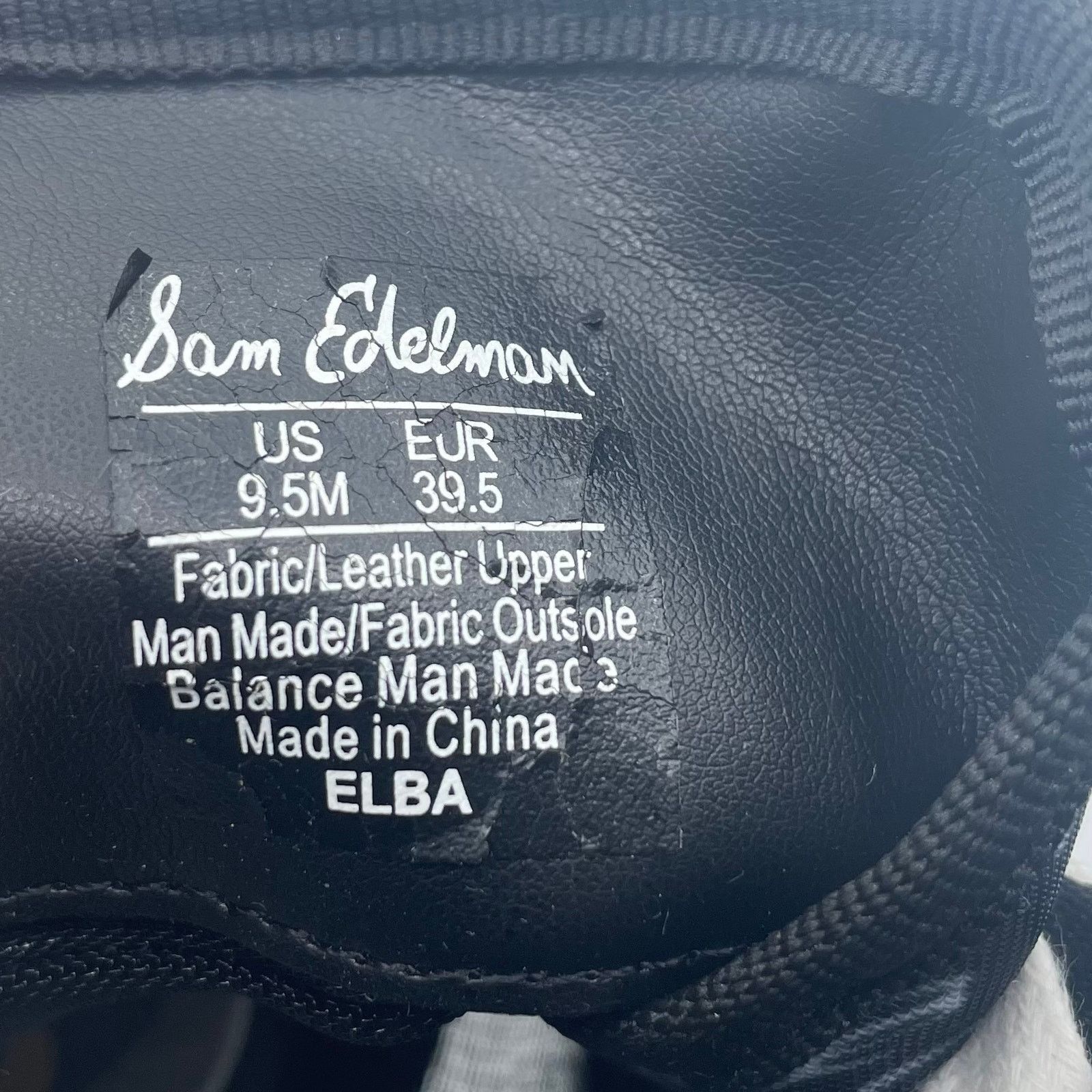 Sam Edelman Sam Edelman Elba Black Swirl White Mesh High Shoes 9.5 Size US 9.5 / IT 39.5 - 7 Thumbnail