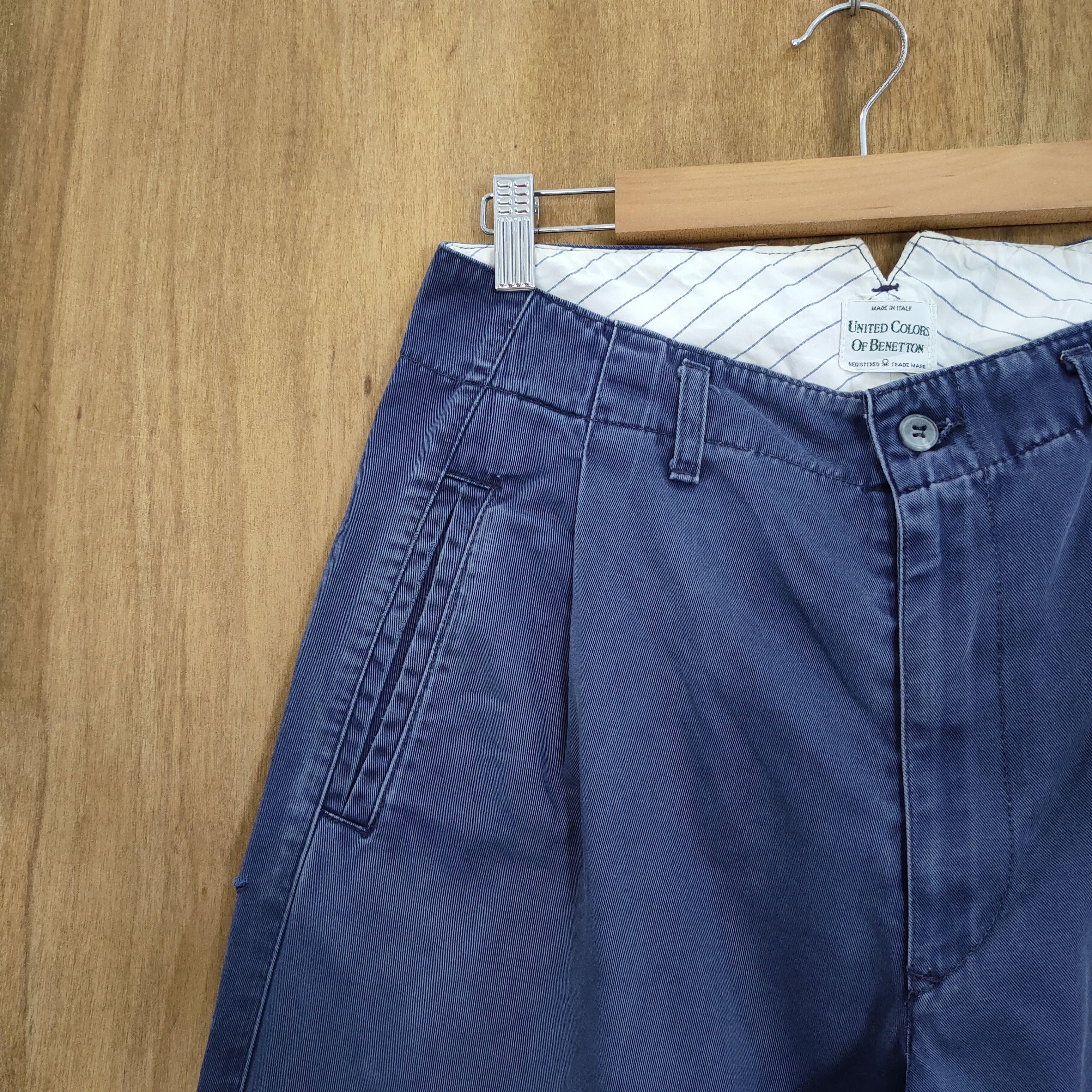 United Colors Of Benetton UNITED COLORS OF BENETTON CHINO PANTS Size US 30 / EU 46 - 5 Thumbnail