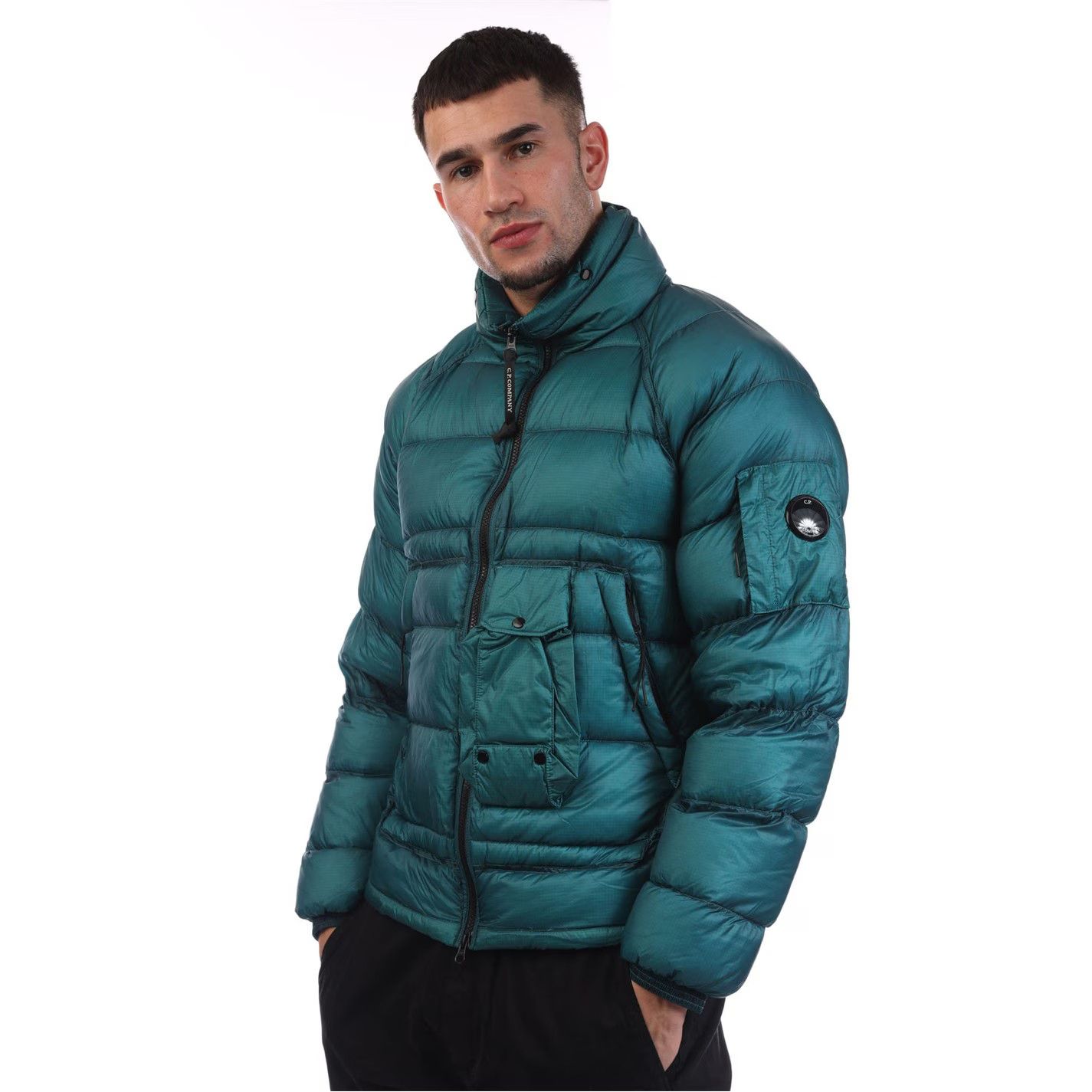 C.P. Company o1g2r1mq0426 Shell Down Jacket in Blue Size US XL / EU 56 / 4 - 4 Thumbnail