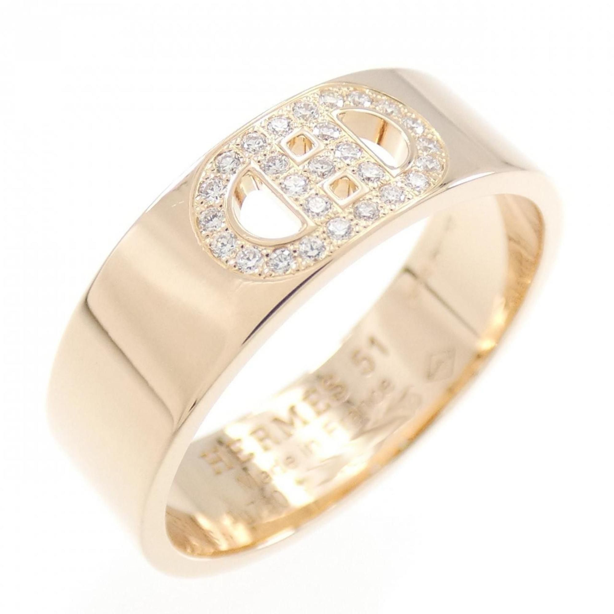 Hermes Hermès H D'ancre ring Size ONE SIZE - 1 Thumbnail