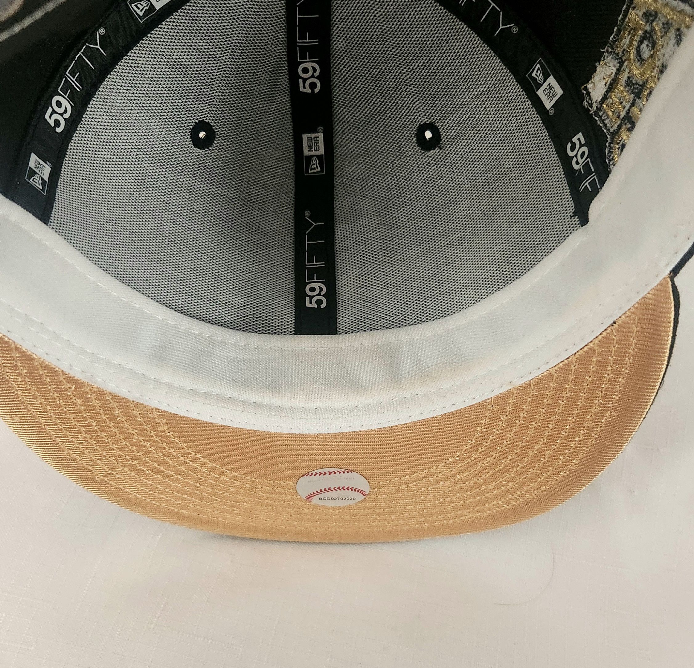 Cooperstown Collection × New Era New Era LA Los Angeles Dodgers Fitted Gold Rush 75th 7 7/8 Size ONE SIZE - 11 Thumbnail