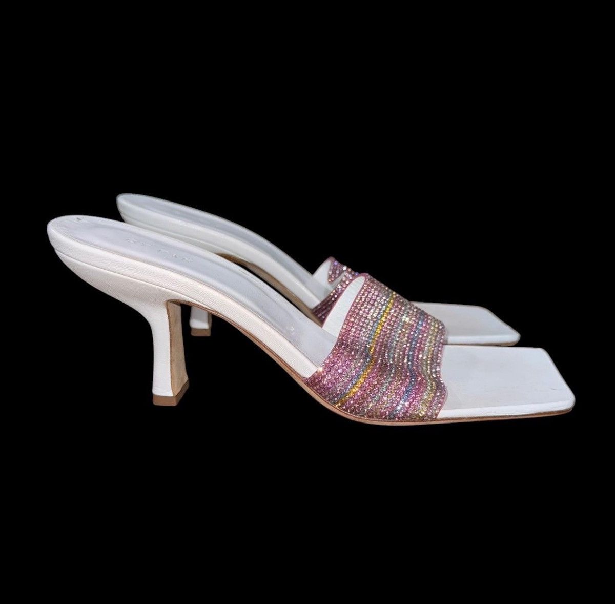 By Far By Far Dylan crystal-embellished mules Size US 10 / IT 40 - 4 Thumbnail