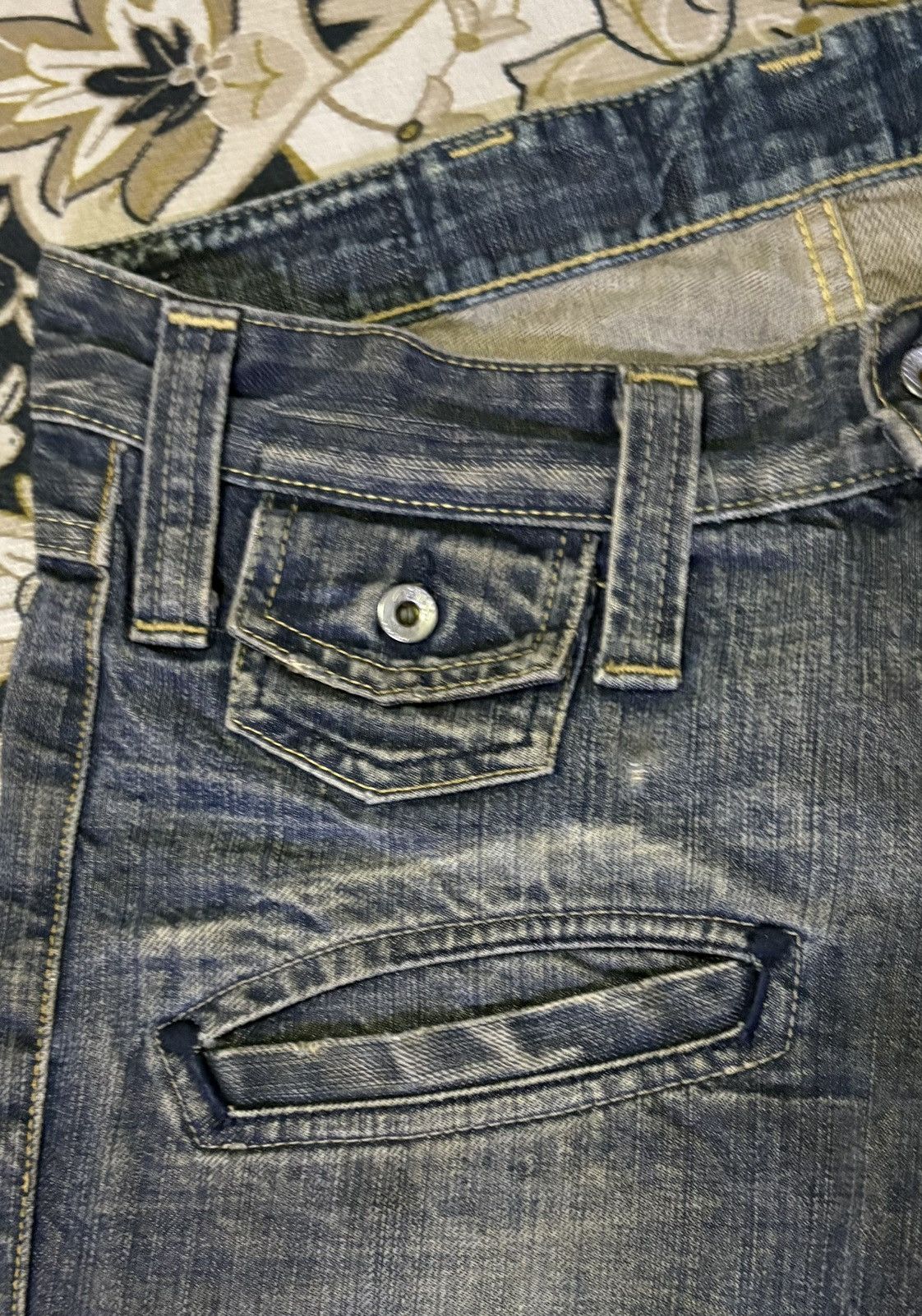 Designer × G-Star 🔥Flare🔥🔥G-STAR RAW Multipocket Distressed Flare Denim Size US 30 / EU 46 - 4 Thumbnail