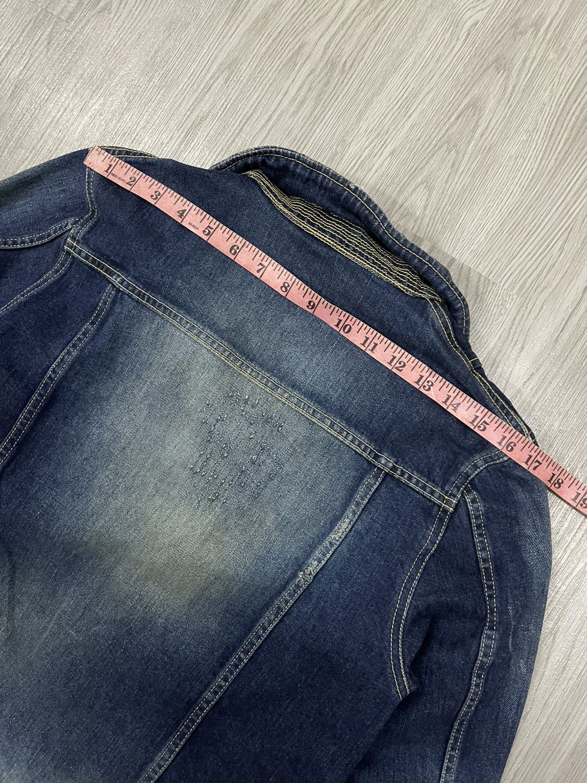 Japanese Brand Glamb japan double collar denim jacket Size US M / EU 48-50 / 2 - 14 Thumbnail