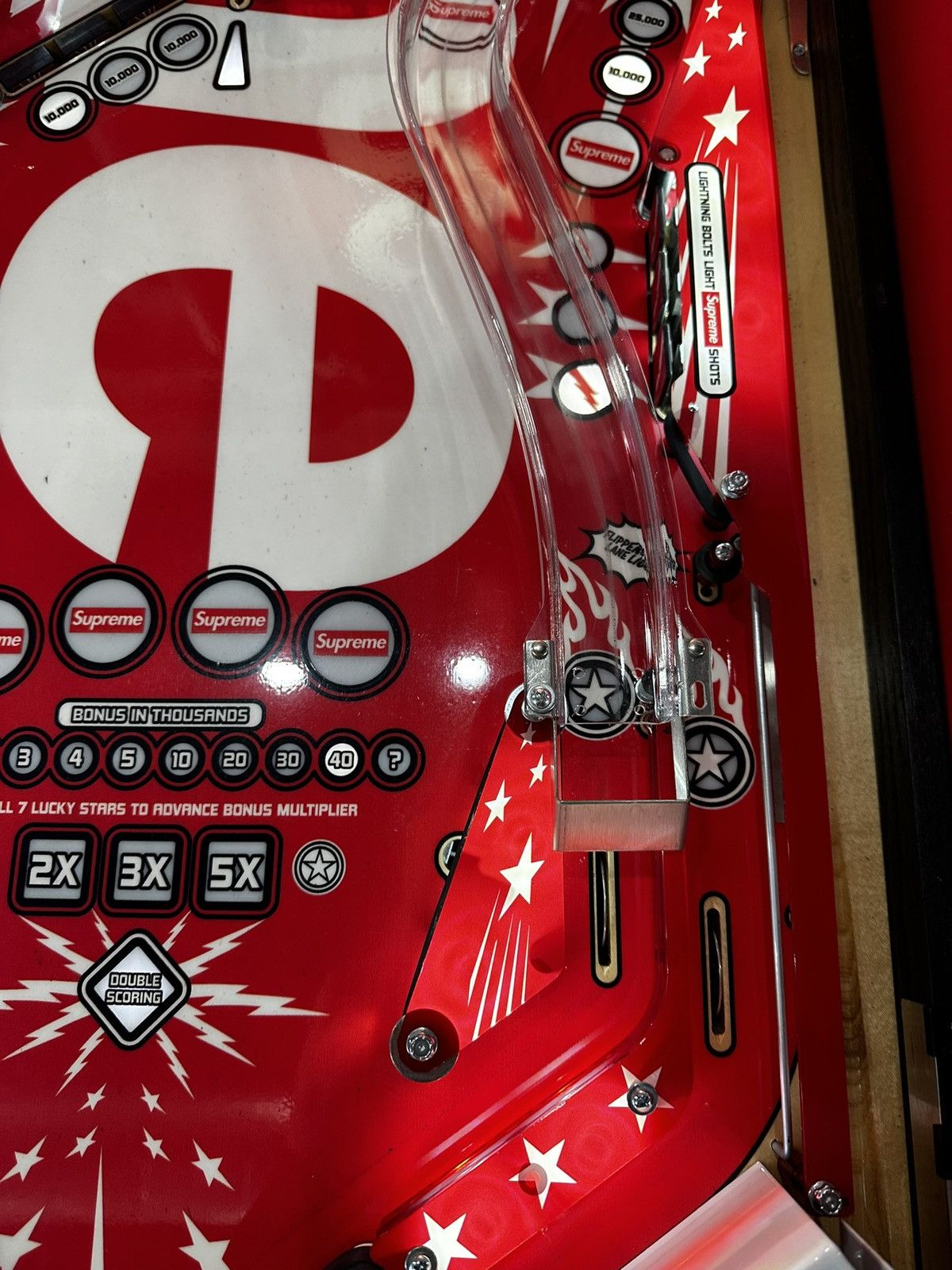 Supreme Supreme X Stern Pinball Machine Size ONE SIZE - 7 Thumbnail