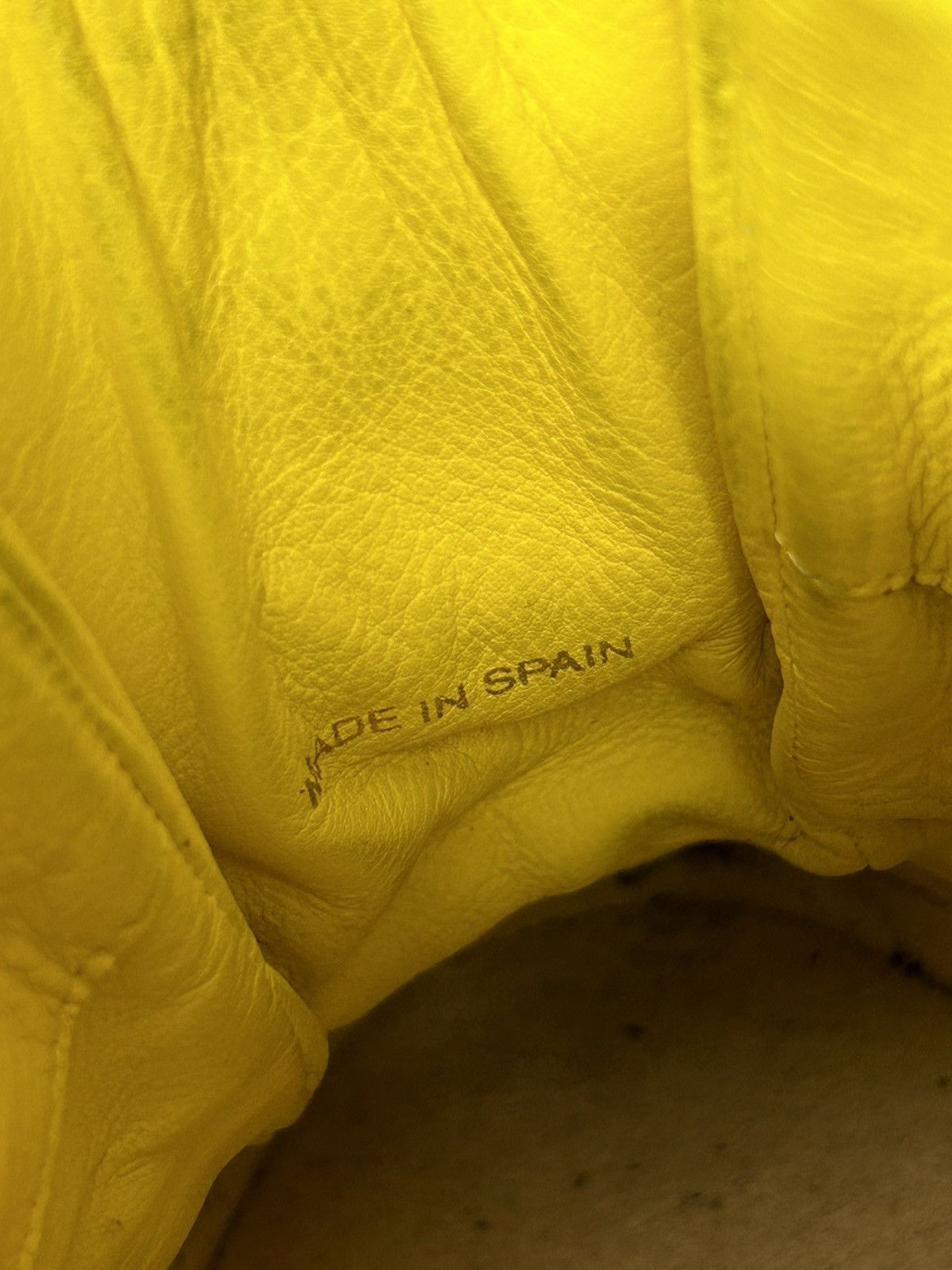 Balenciaga Balenciaga Arena Low “Yellow” Leather Sneakers Size US 10 / EU 43 - 11 Thumbnail