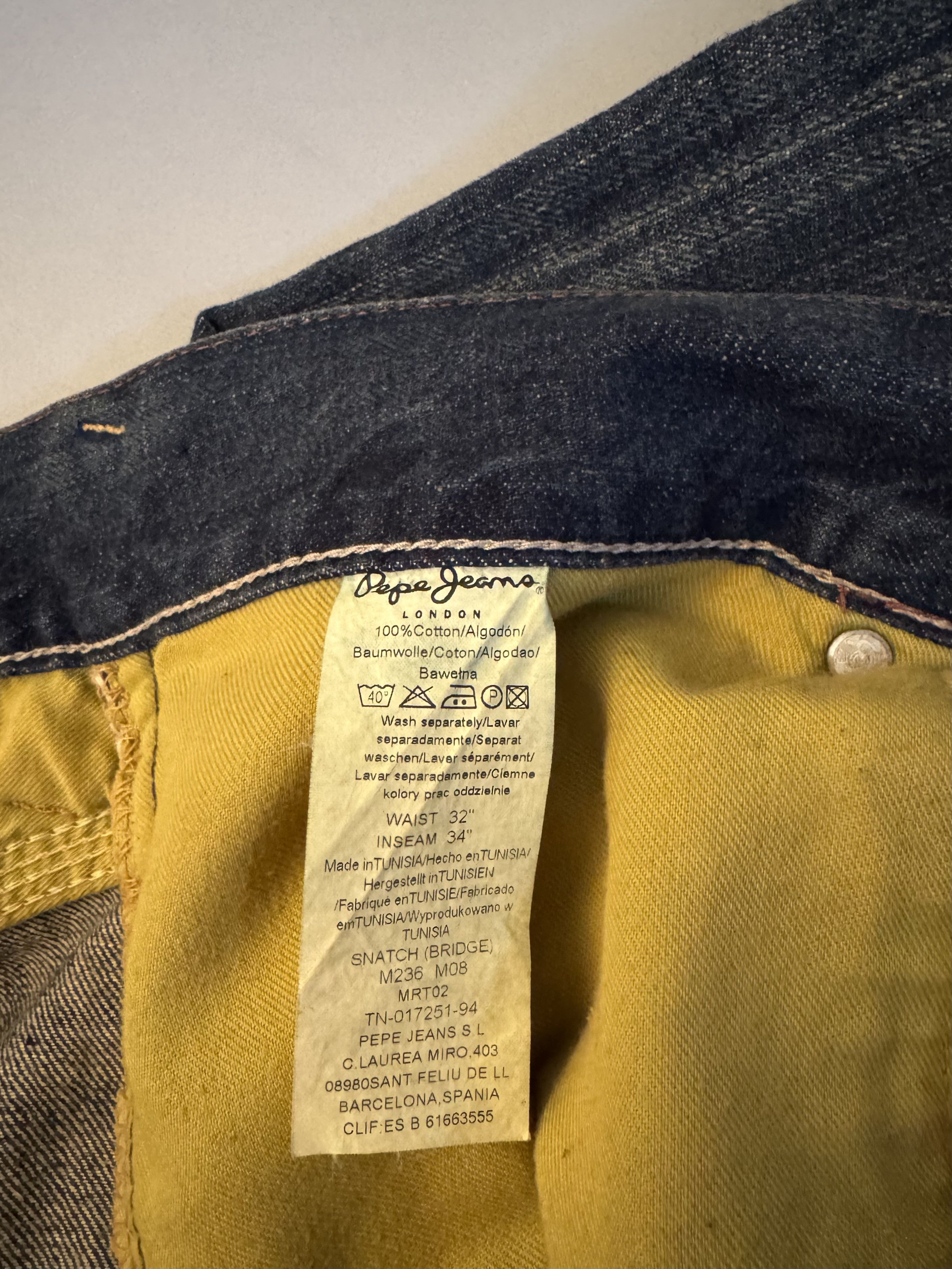 Pepe Jeans Vintage Y2K Pepe Jeans Baggy Denim Jeans Size 32x34 Size US 32 / EU 48 - 8 Thumbnail