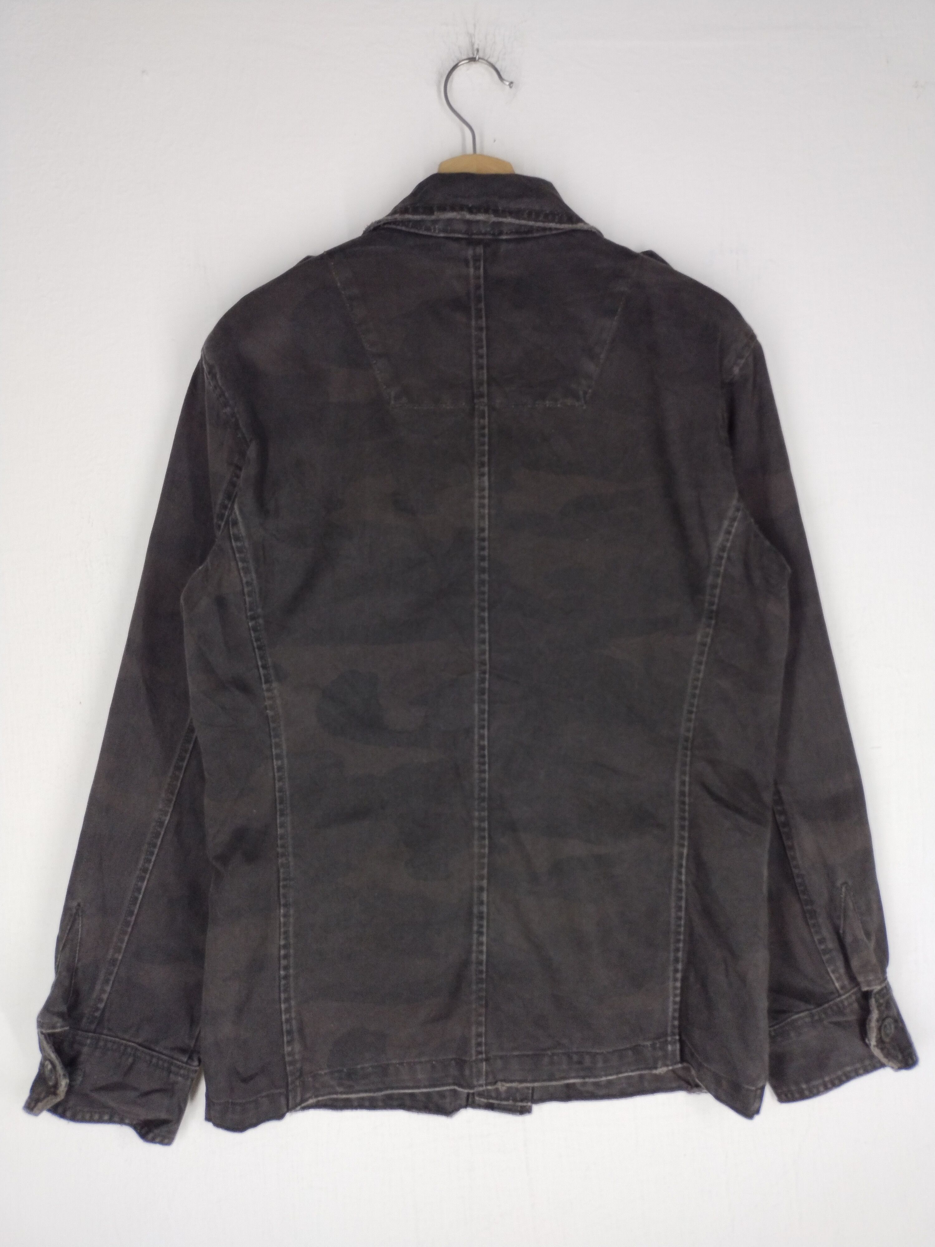 If Six Was Nine × Japanese Brand × Mossimo Vintage Mossimo Black Worker Jacket Size US M / EU 48-50 / 2 - 9 Thumbnail