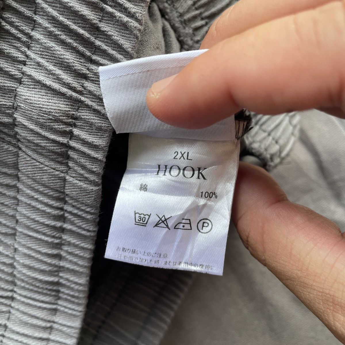 Hook-Ups Vintage Hook Faded Drawstring Waist Baggy Cargo Pants Size US 32 / EU 48 - 8 Thumbnail