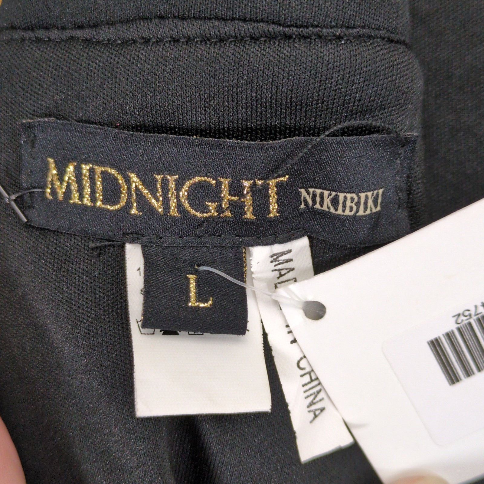 Other Midnight NikiBiki Women's L Sequin Maxi Evening Dress *Flaw Size L / US 10 / IT 46 - 5 Thumbnail