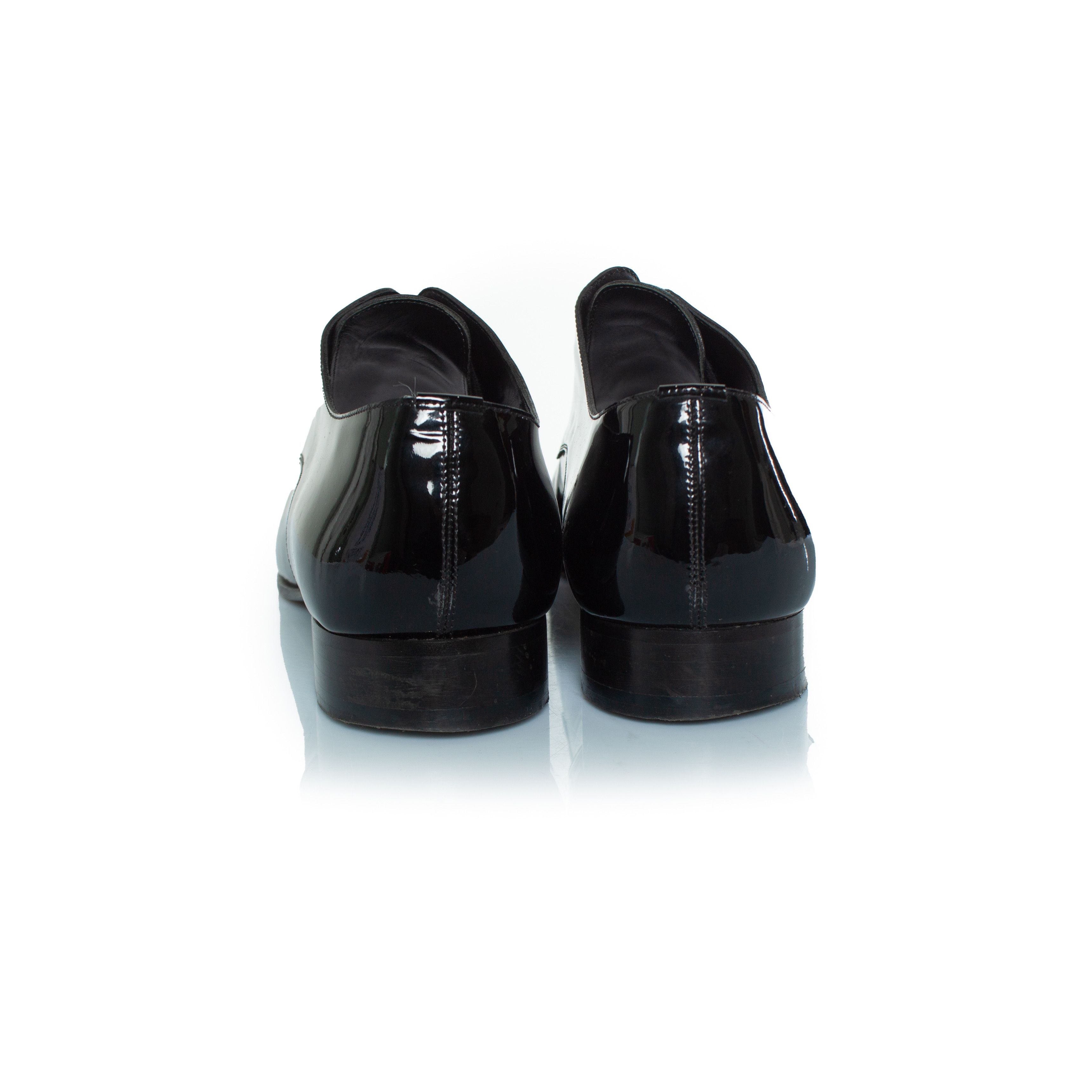 Dsquared2 Dsquared2, Patent leather lace up shoes in black Size US 12 / EU 45 - 2 Thumbnail