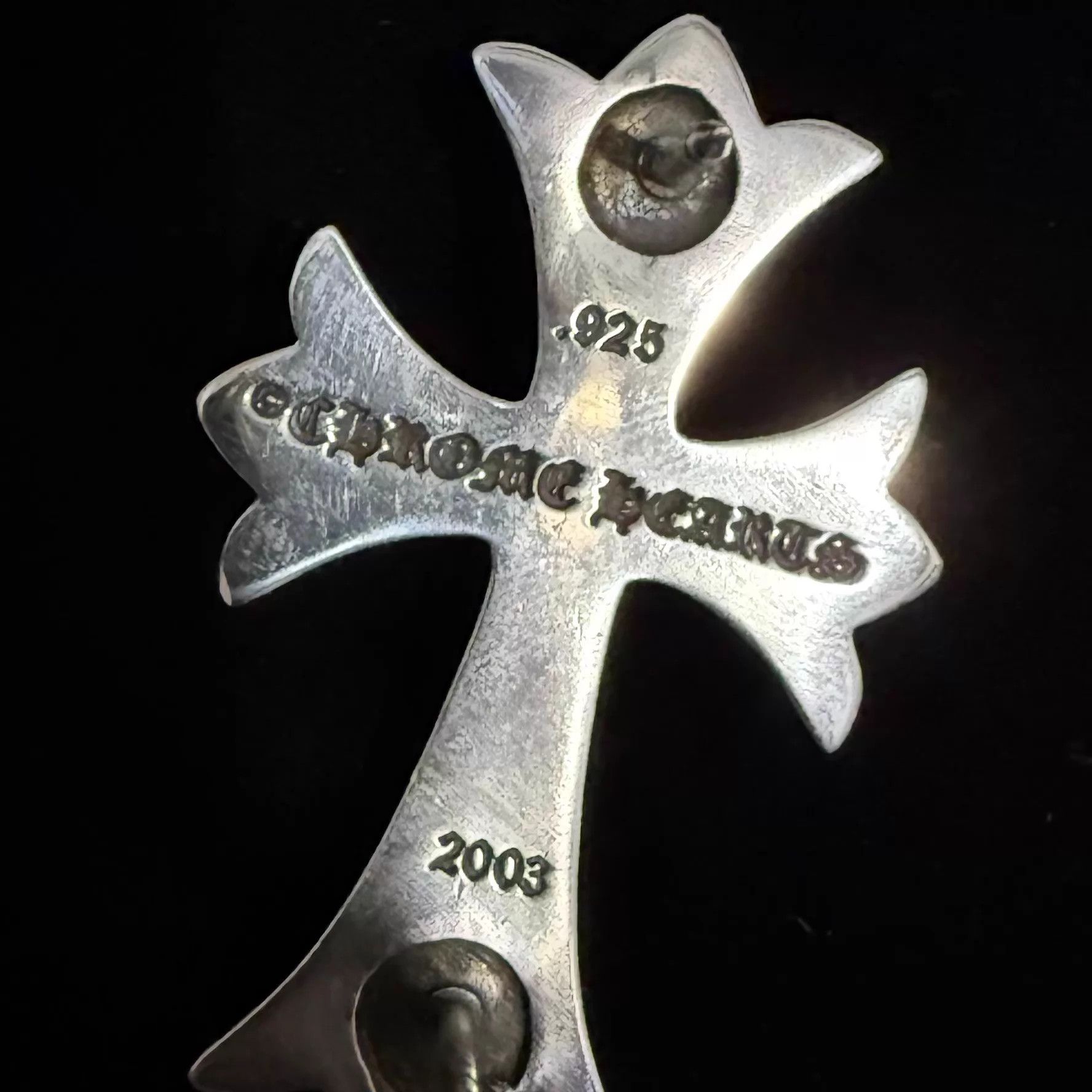 Chrome Hearts Chrome Hearts Cross Brooch 887791 Size ONE SIZE - 3 Thumbnail