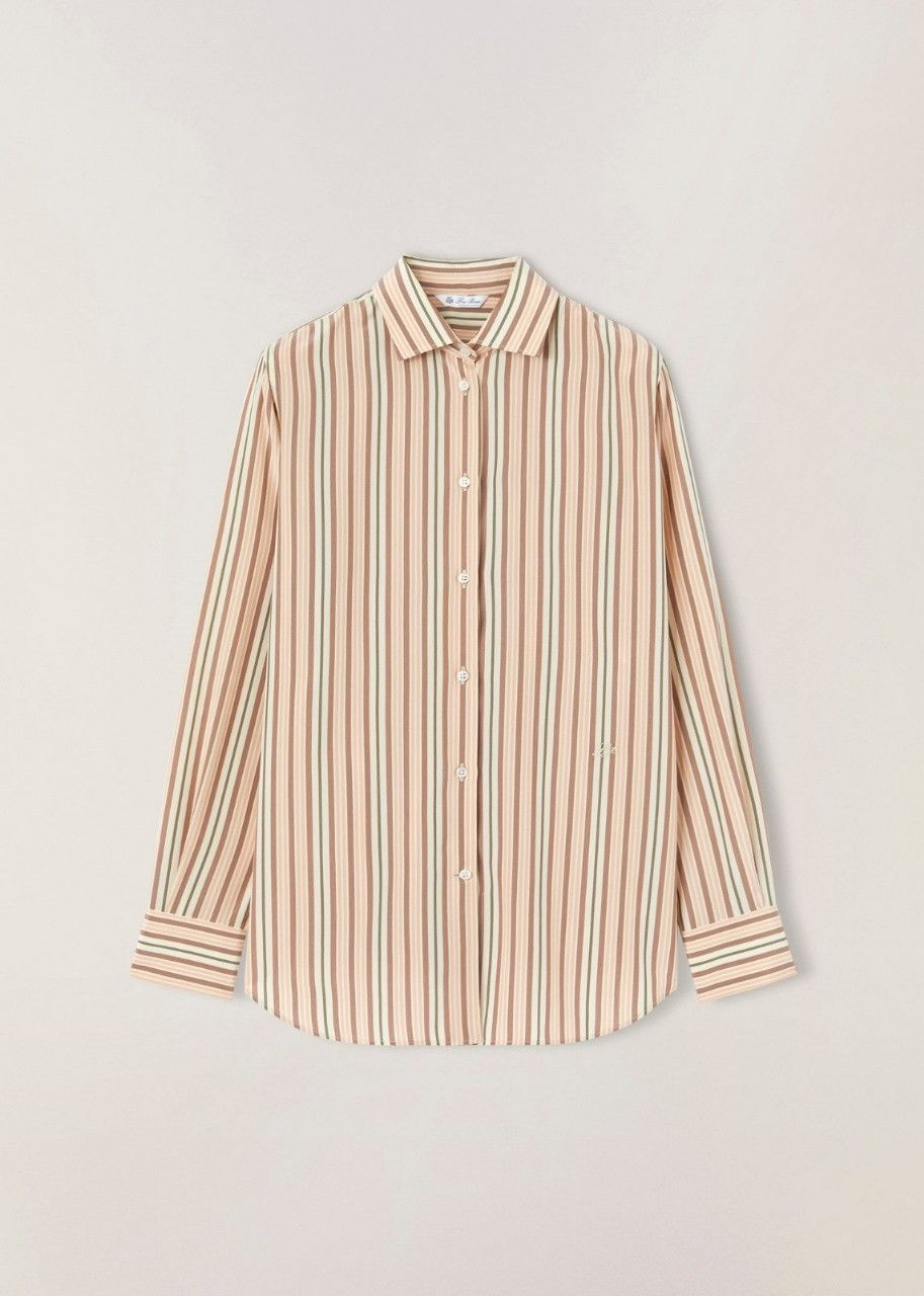 Loro Piana o1srvl11e0524 Shirt in Multicolor Size S / US 4 / IT 40 - 1 Thumbnail