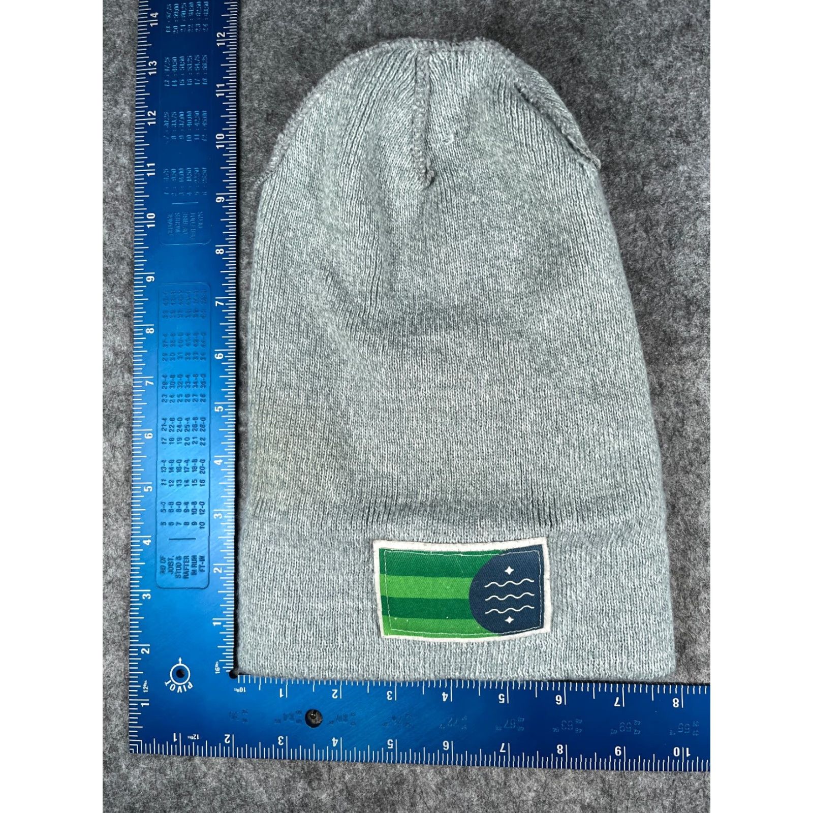 Vintage Bellingham Washington City Flag Beanie Adult Blue Knit 100% Acrylic Ski Size ONE SIZE - 5 Thumbnail