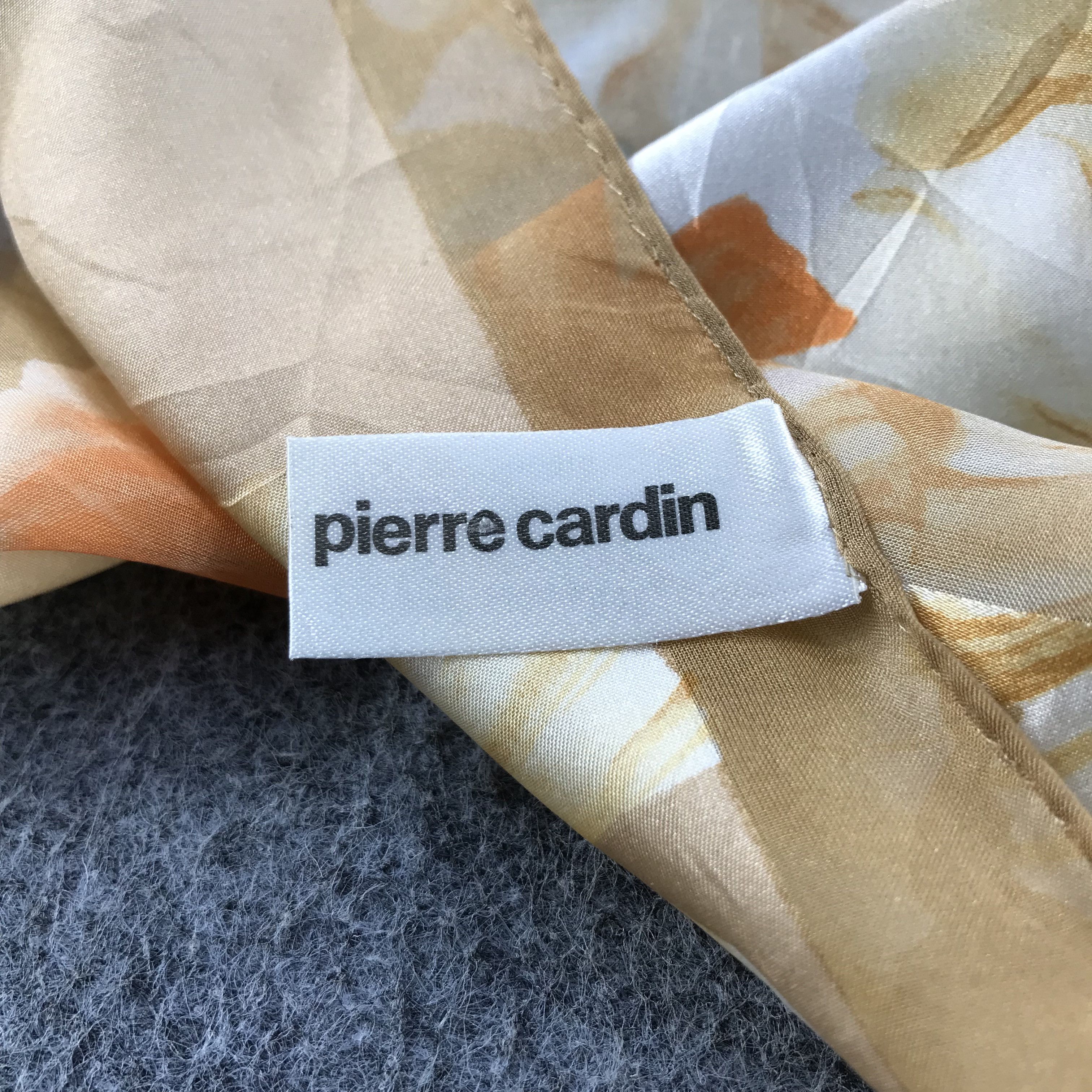 Pierre Cardin Pierre Cardin Floral Slit Thread Silk Scarf M229 Size ONE SIZE - 6 Thumbnail