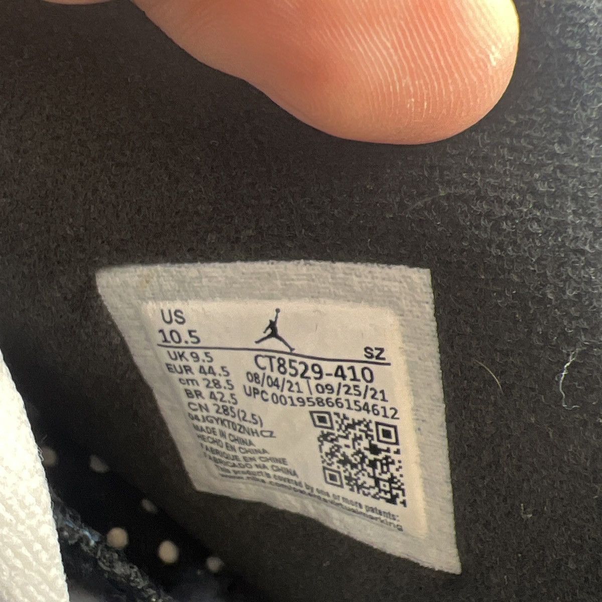 Jordan Brand Air Jordan 6 unc home Size US 10.5 / EU 43-44 - 9 Thumbnail