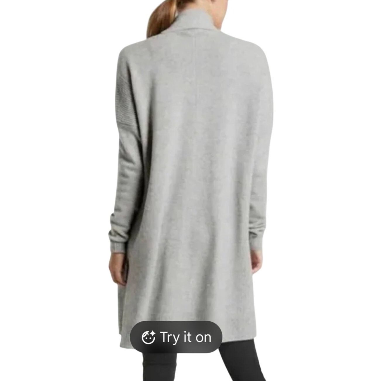 Athleta Athleta Alpine Spirit Wool & Cashmere Wrap Cardigan Size Med Size M / US 6-8 / IT 42-44 - 3 Thumbnail