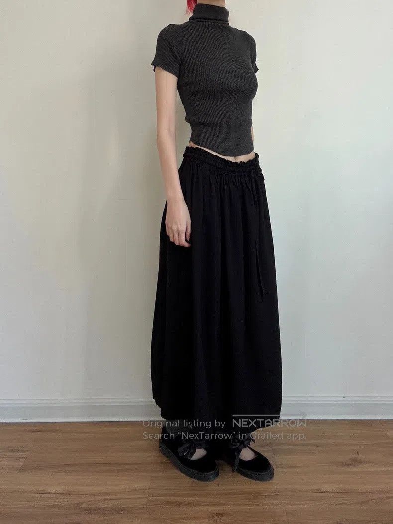 Yohji Yamamoto Yohji Yamamoto size 2 Vertical cut half skirt Size 24" / US 00 / IT 34 - 5 Thumbnail