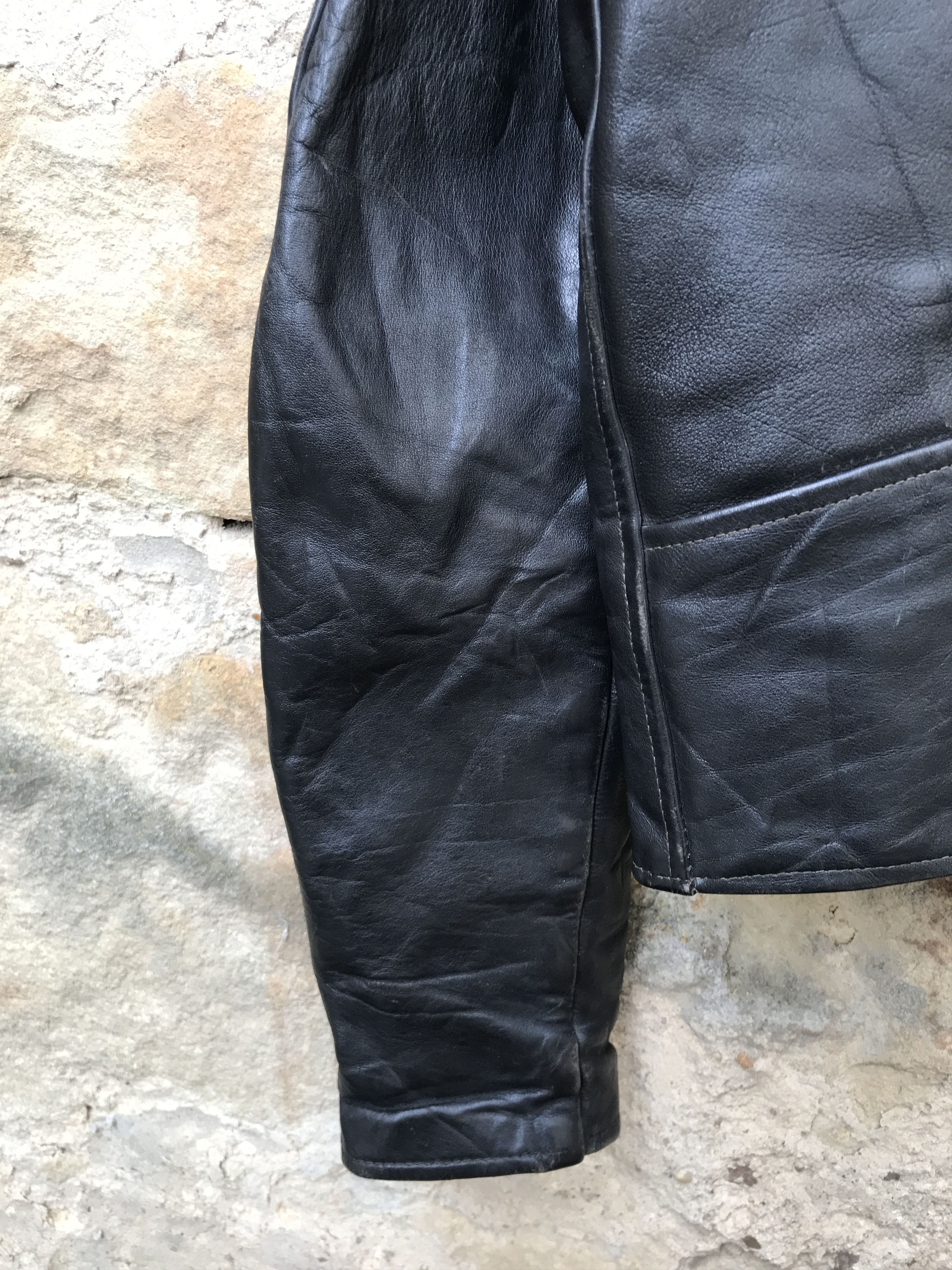 Buco Rare Vintage 60s Brimaco D Pocket Biker Leather Jacket Size US L / EU 52-54 / 3 - 15 Thumbnail