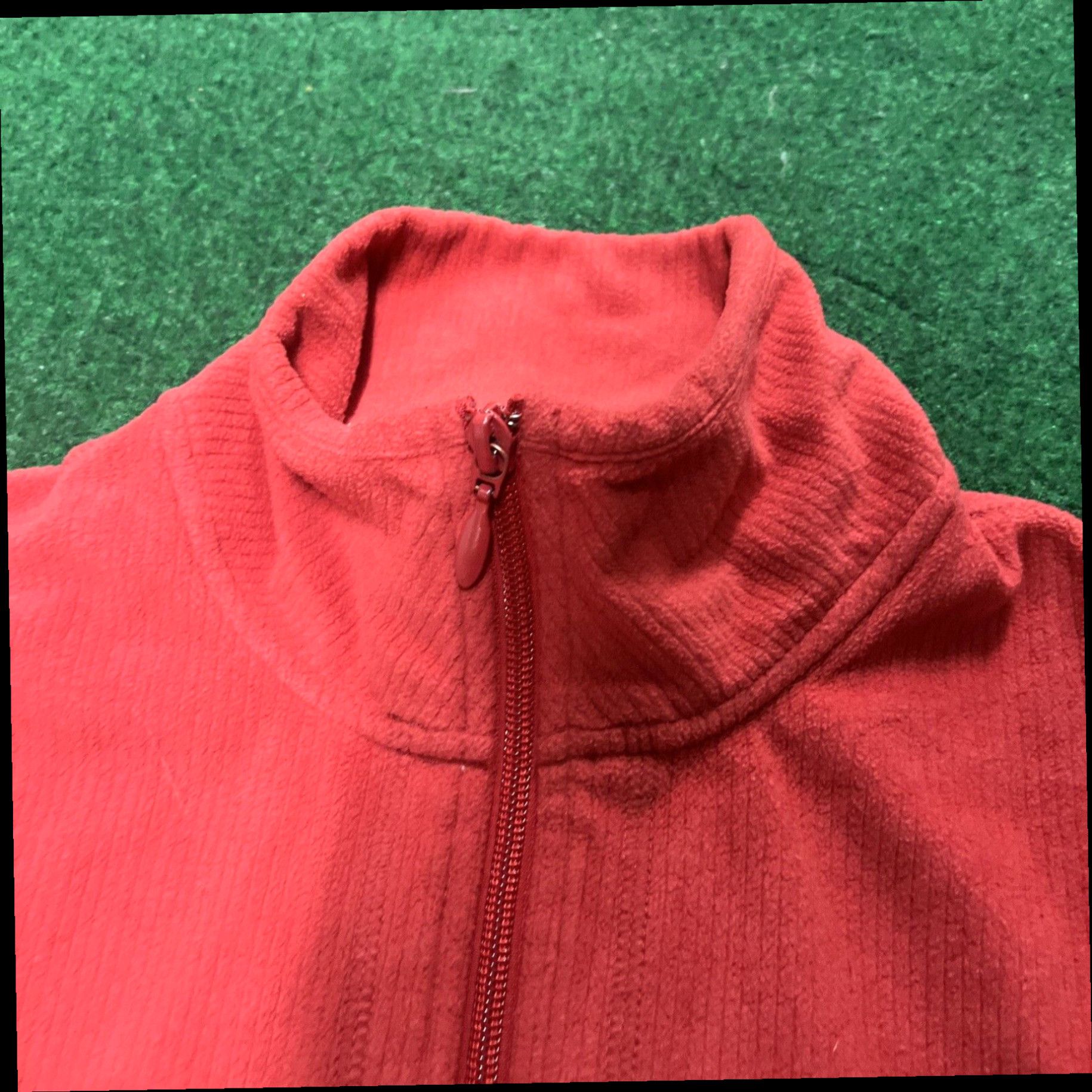 Logo 7 Columbia Vest Womens Large Red Zip Sleeveless Pockets Zip Up Logo Size L / US 10 / IT 46 - 5 Thumbnail