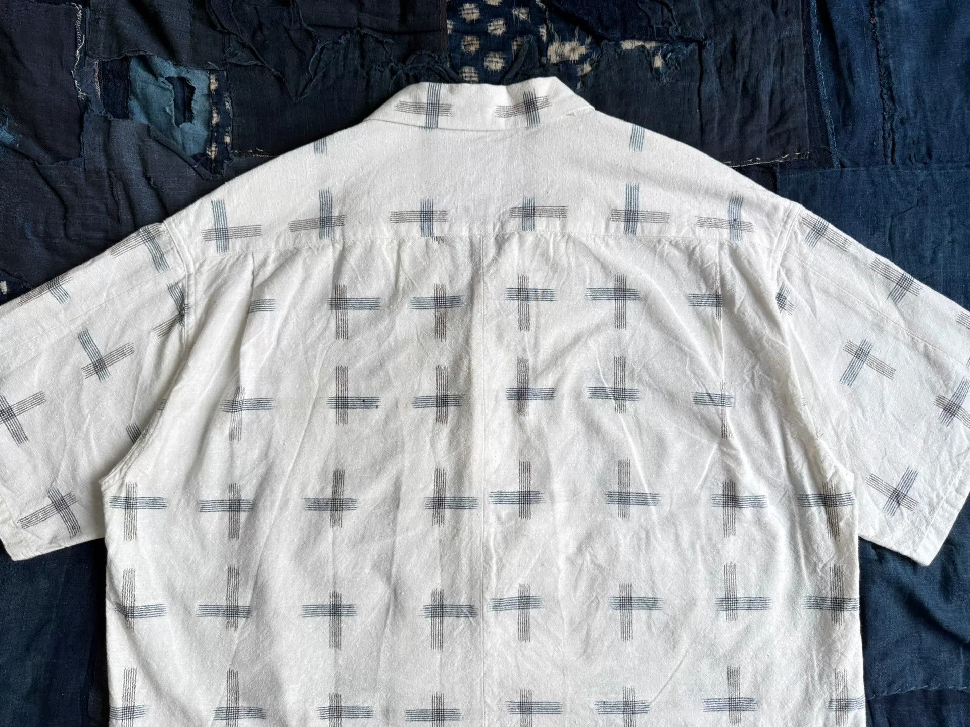 Visvim VISVIM 22SS WALLIS SHIRT S/S KASURI Size US L / EU 52-54 / 3 - 5 Thumbnail