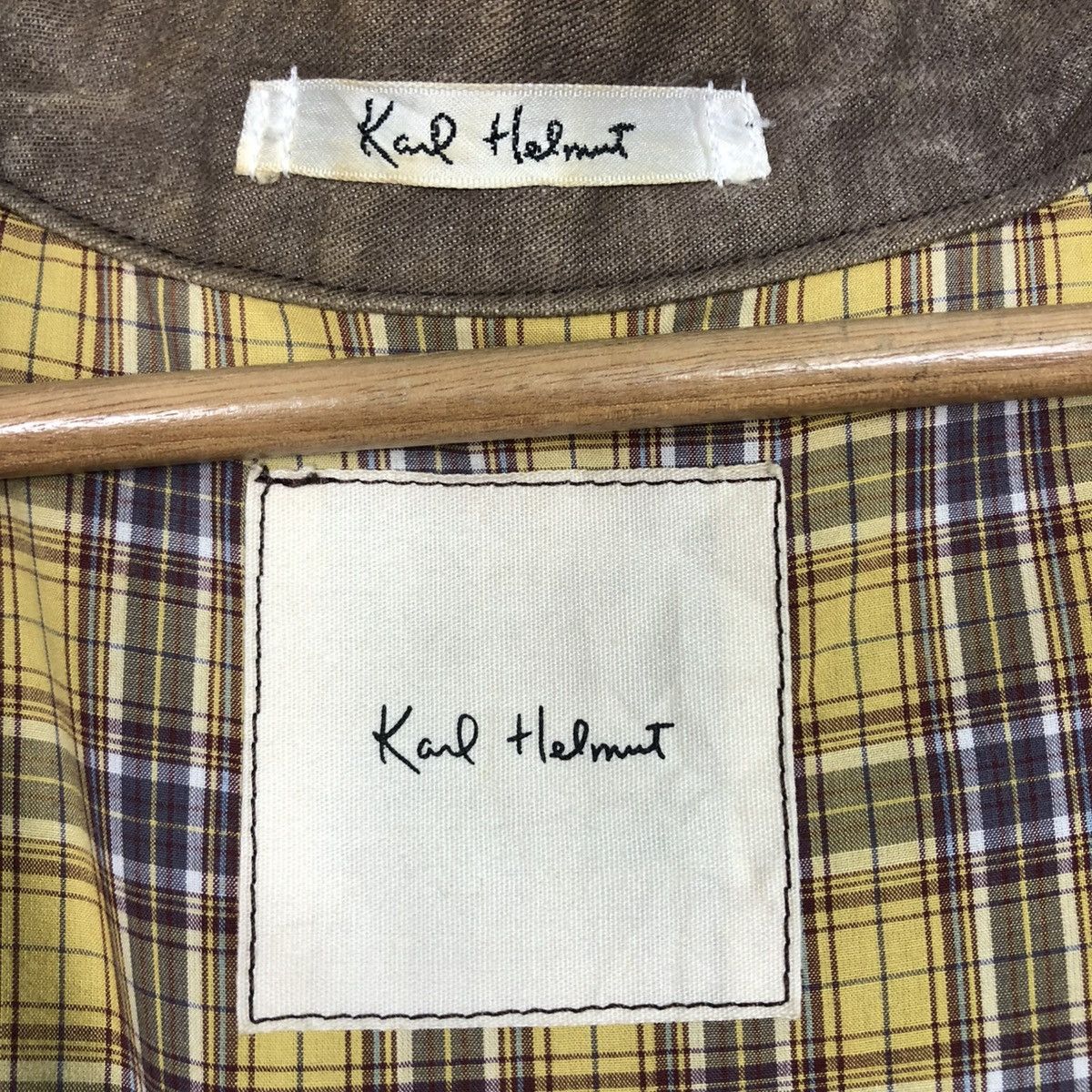 Japanese Brand 🔥VTG BOMBER JACKET KARL HELMUT BLANKET TARTAN ISSEY MIYAKE Size US M / EU 48-50 / 2 - 21 Thumbnail