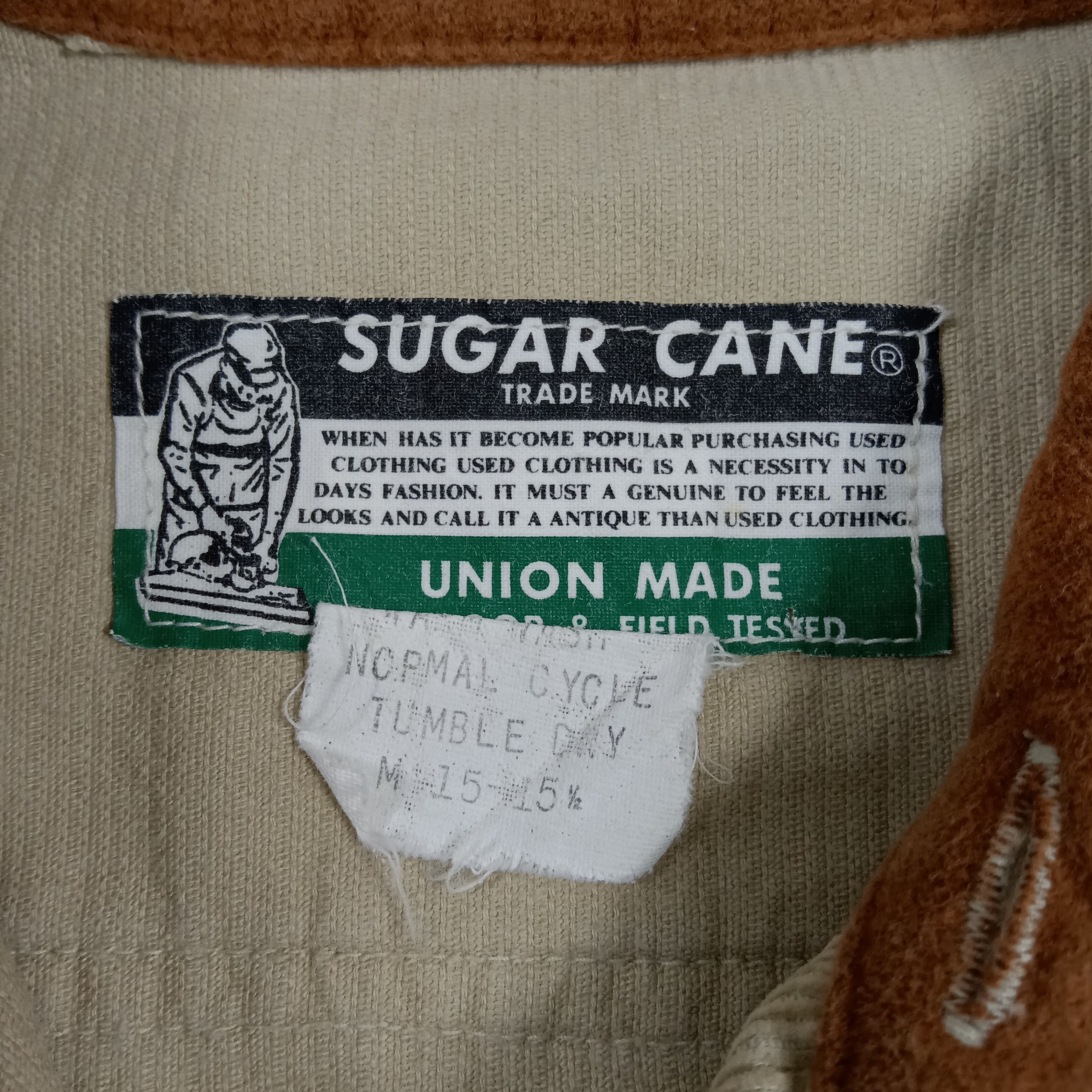 Sugar Cane Vintage Sugar Cane Corduroy Button Up Shirt C276N33 Size US M / EU 48-50 / 2 - 3 Thumbnail
