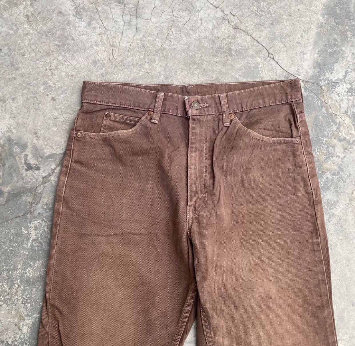 Levi's Vtg Levis LOT 517 Brown Jeans Size US 33 - 4 Thumbnail