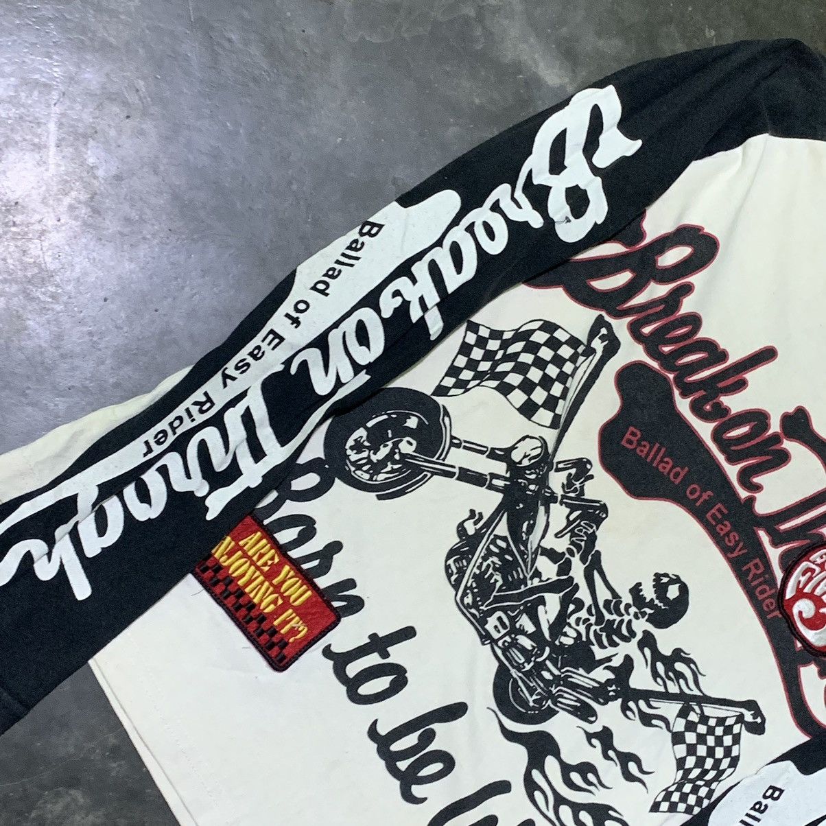 Japanese Brand Y2k Detective struct punk style longsleve Size US M / EU 48-50 / 2 - 6 Thumbnail