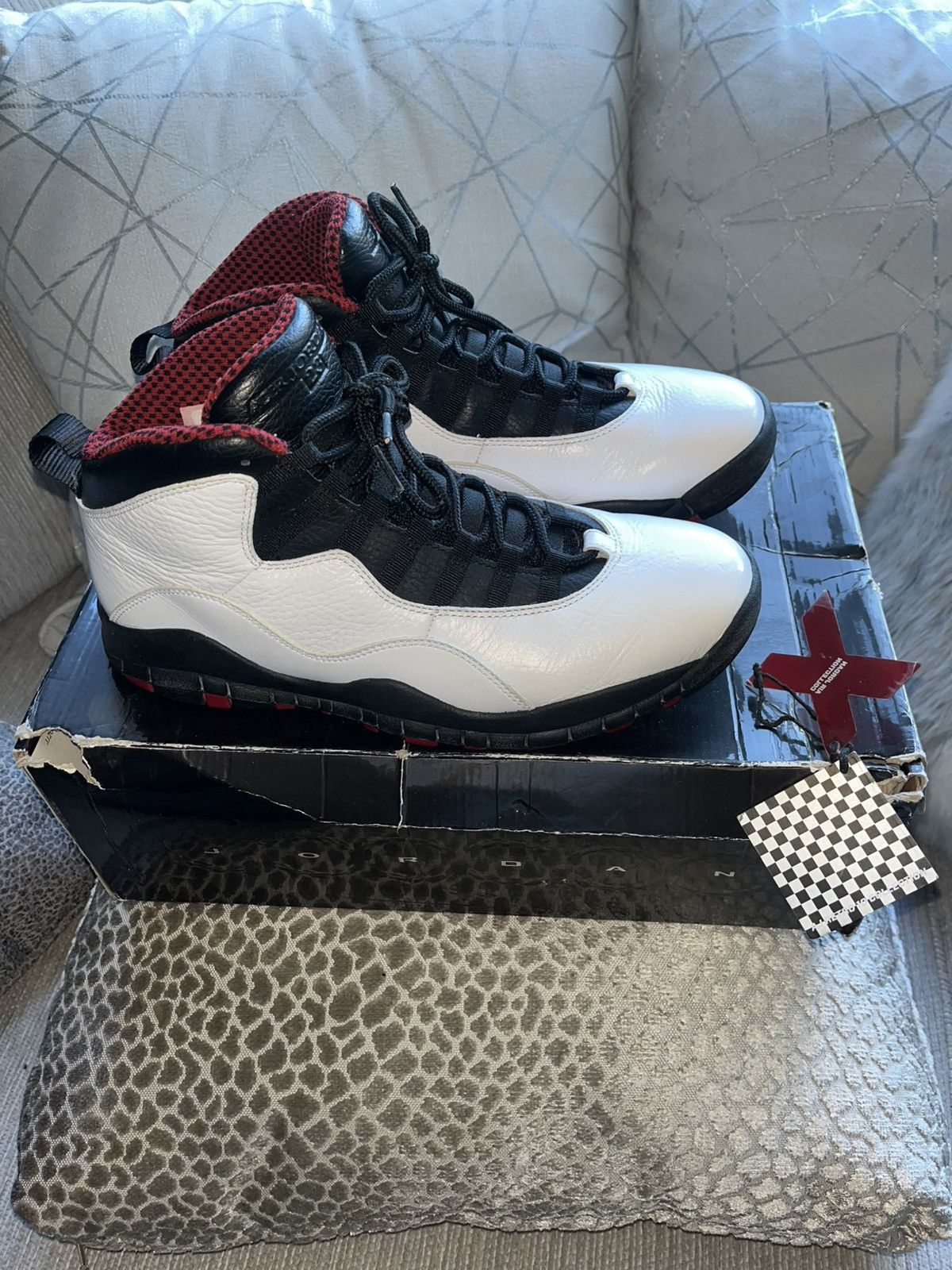 2012 Air Jordan 10 Retro 'Chicago' 2012