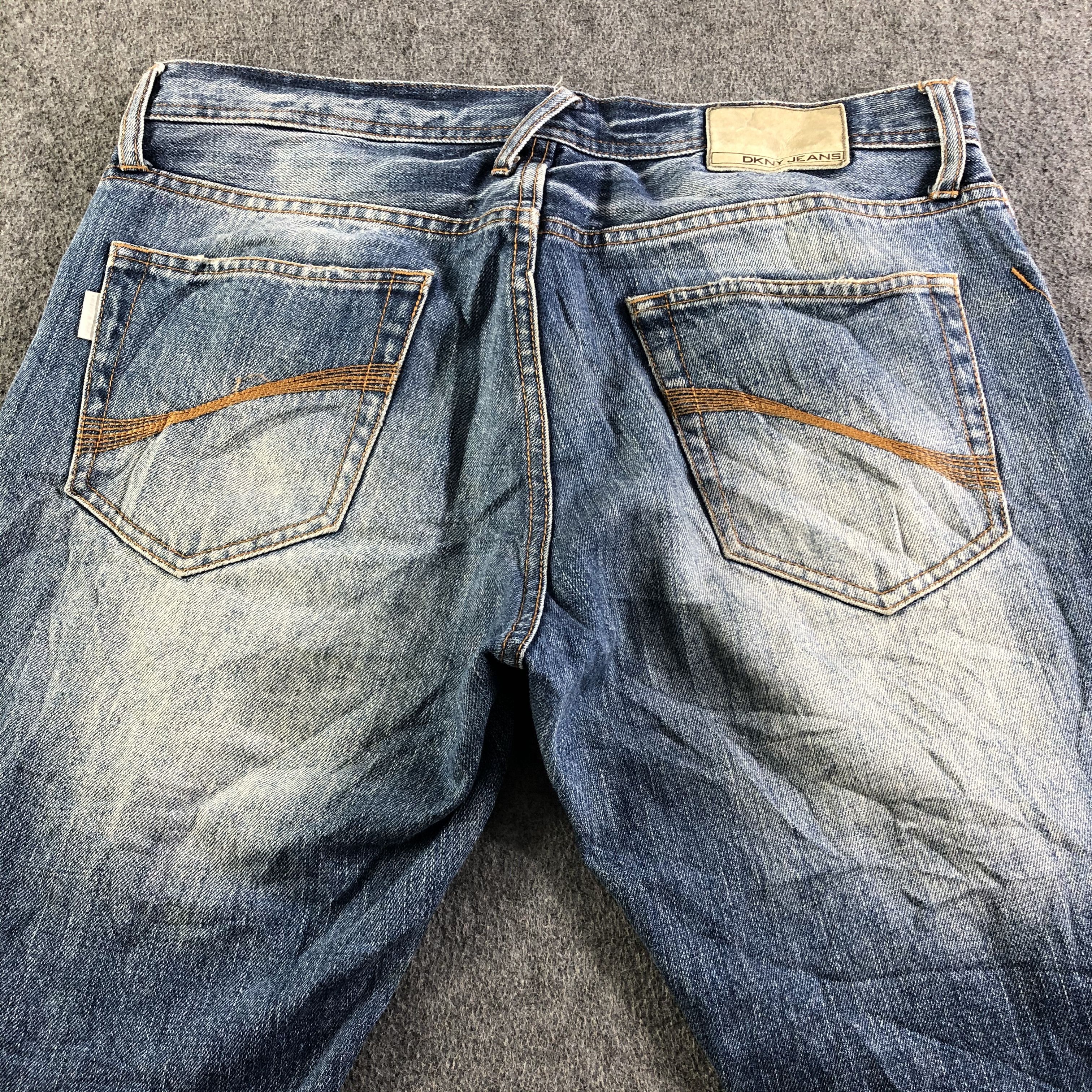 DKNY × Vintage Vintage DKNY Jeans-J3763 Size US 34 / EU 50 - 4 Thumbnail