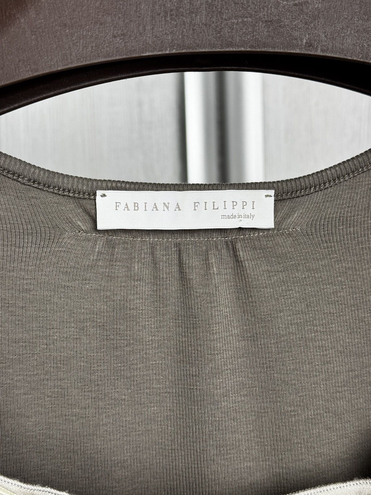 Fabiana Filippi Fabiana Fillipi grey cotton silk tank top size S Size S / US 4 / IT 40 - 8 Thumbnail