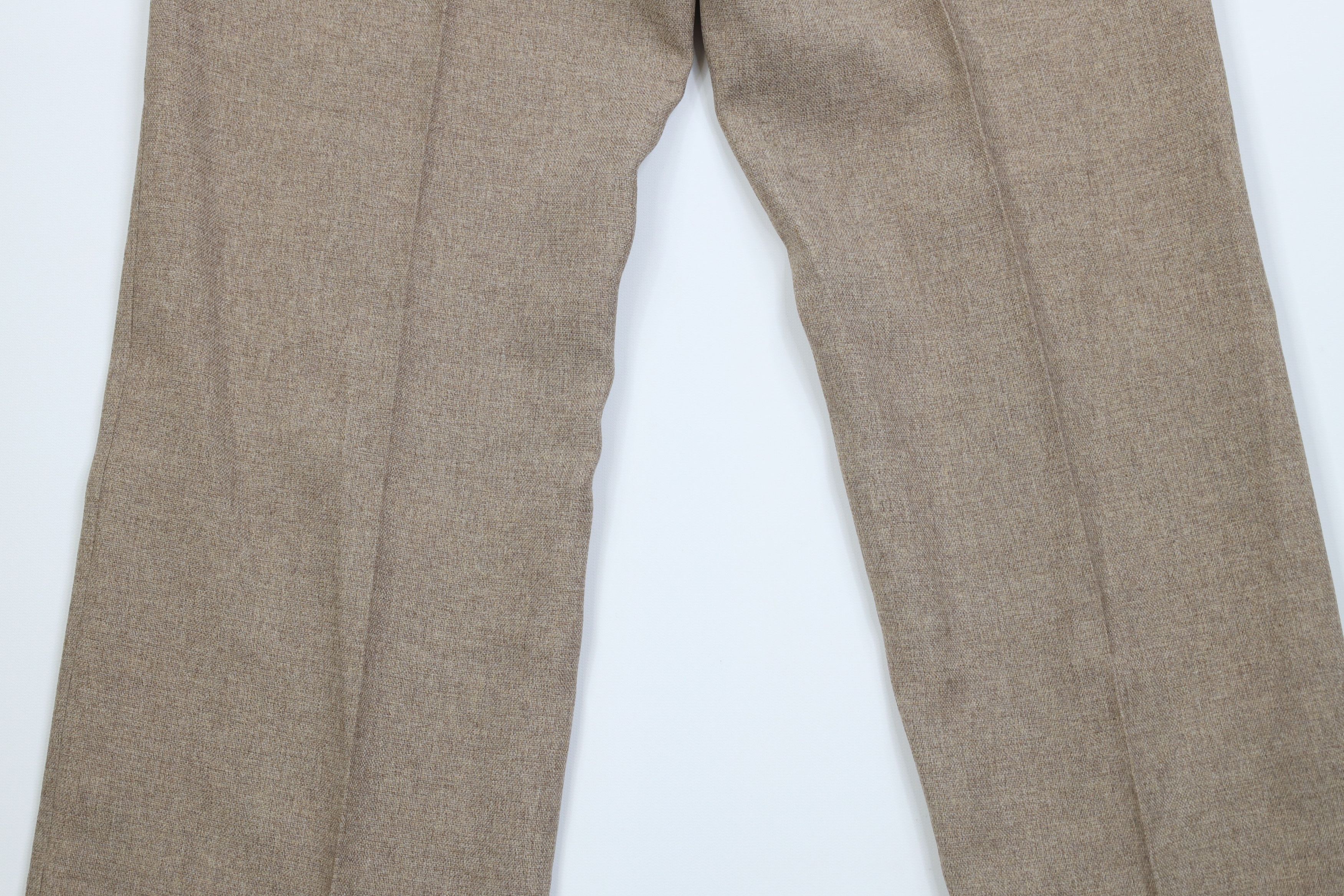 Levi's Vintage 70s Levis Wide Leg Chino Pants Heather Brown USA Size US 30 / EU 46 - 12 Thumbnail