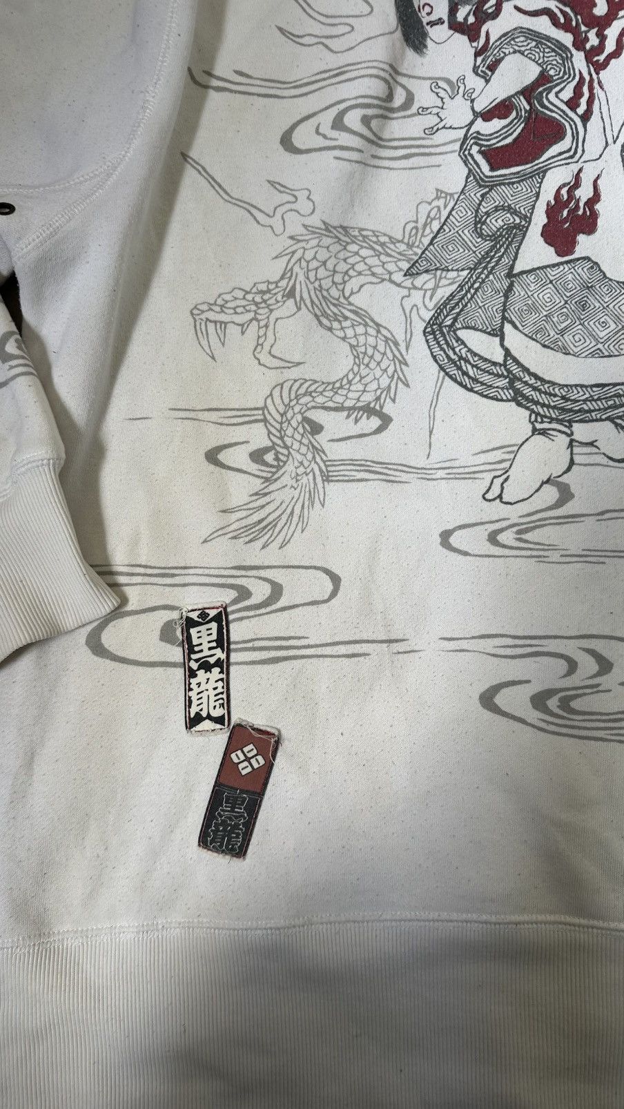 Japanese Brand VINTAGE DOG TOWN BLACK DRAGON HOODIE Size US XL / EU 56 / 4 - 13 Thumbnail