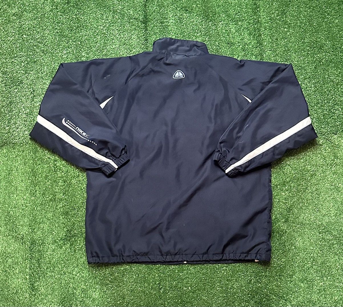 Nike ACG Vintage Nike ACG Navy Windbreaker Size XL Size US XL / EU 56 / 4 - 6 Thumbnail