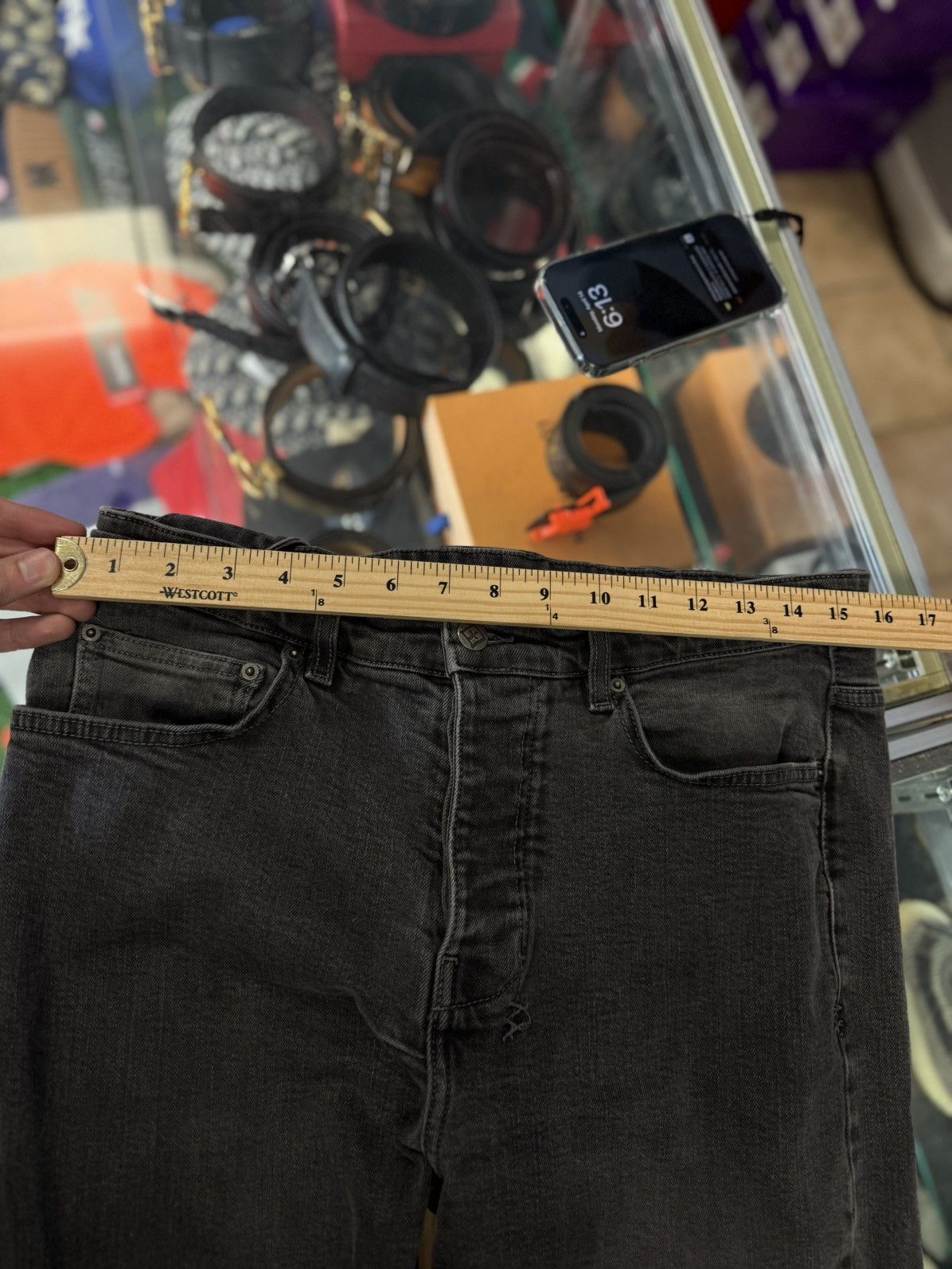 Ksubi Ksubi Jeans Grey Men’s 34 Flawless Condition 🧼 Size US 34 / EU 50 - 13 Thumbnail