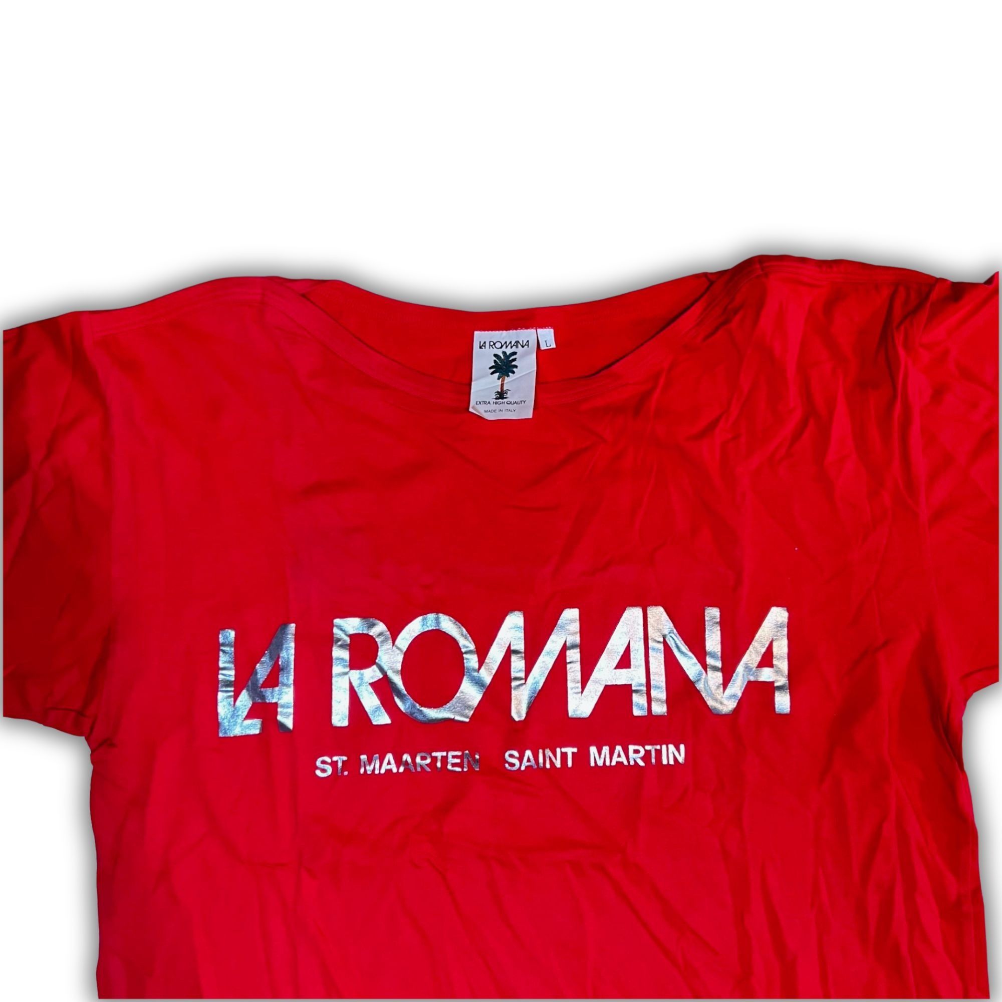 Other La Romana Red T-Shirt With "La Romana St. Maarten Saint Mart Size US L / EU 52-54 / 3 - 4 Thumbnail