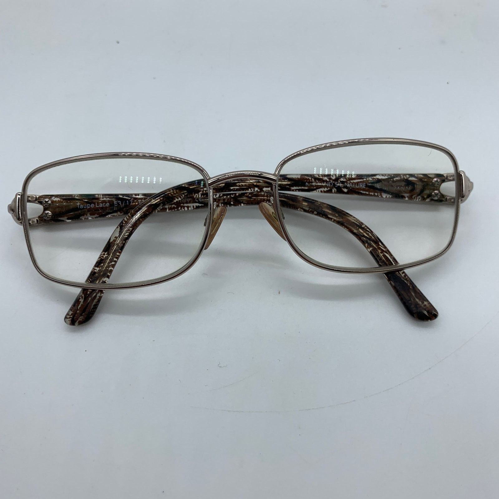 Other Women's Prescription Glasses Taupe Lace 3/17-155 Size ONE SIZE - 2 Thumbnail