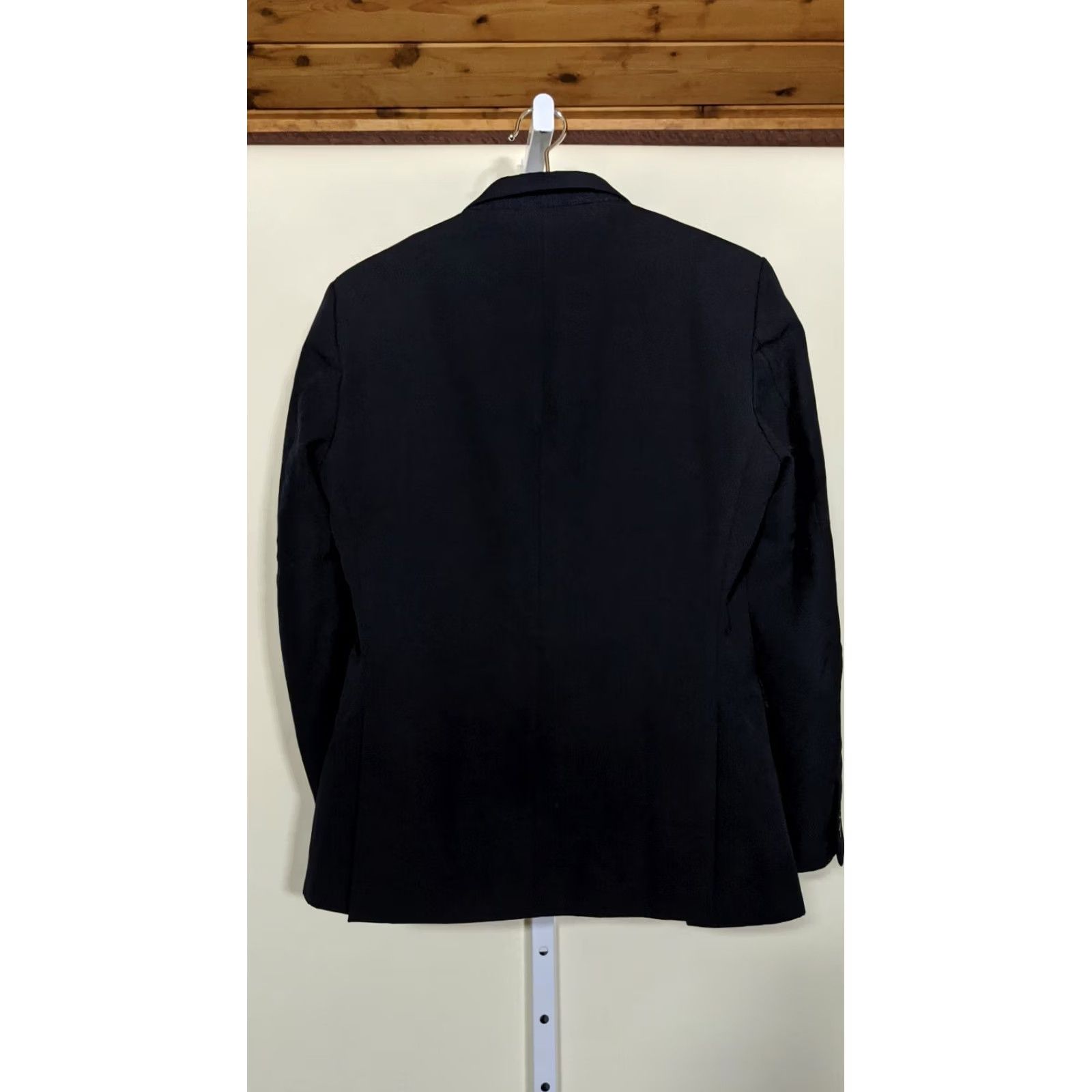 Raf Simons Raf Simons Slim Fit 2 Button Blazer Men 48 Black Pinstripe Lining Cuff Sleeve Visible Tuxedo Fedora Size 48R - 3 Thumbnail