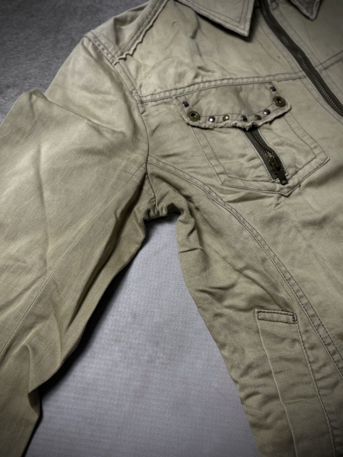 14th Addiction 2000’s Michel Klein Homme - Apocalypse Style Bikers Jacket Size US M / EU 48-50 / 2 - 18 Thumbnail